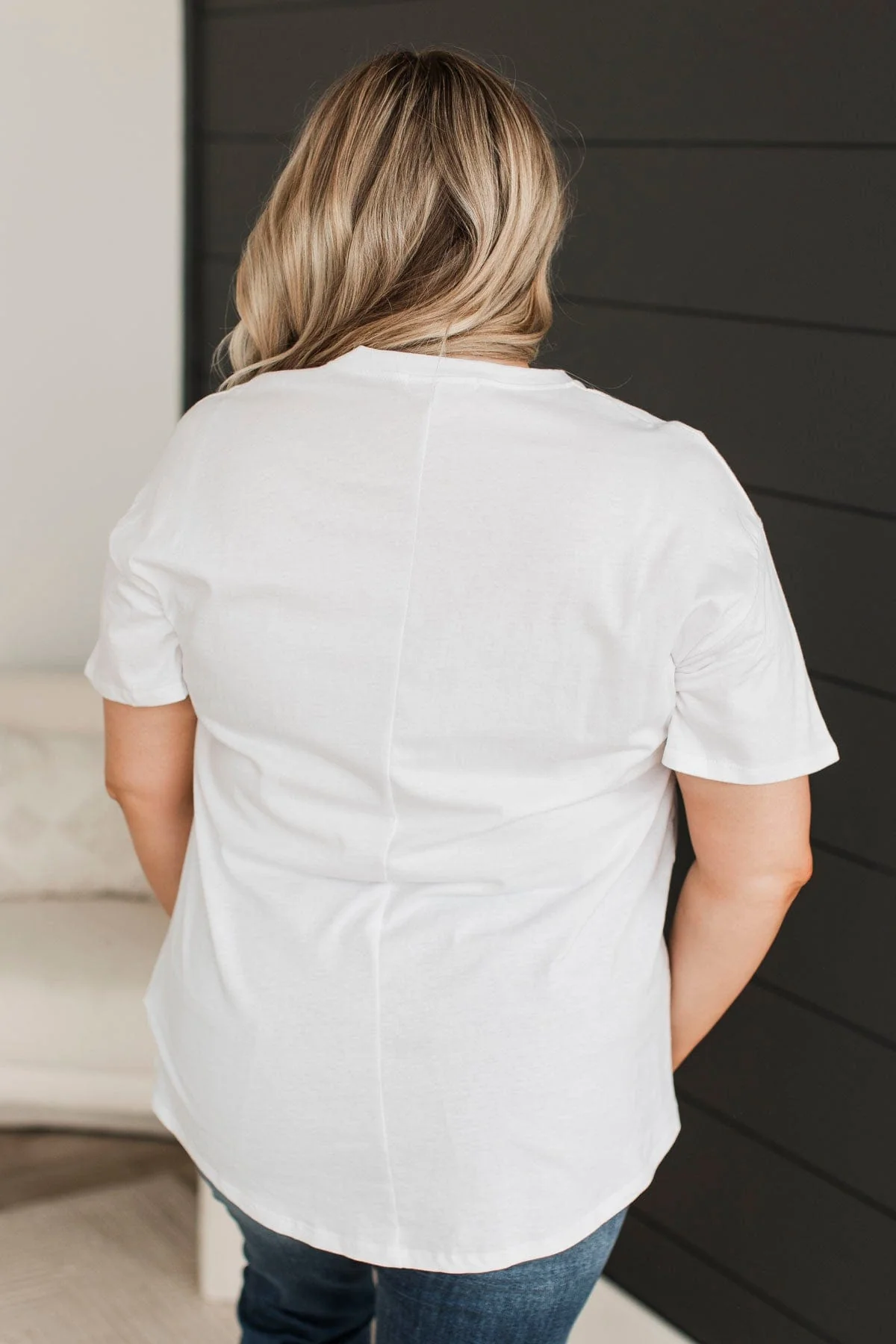 "1776 USA" Graphic Top- White - Image 8