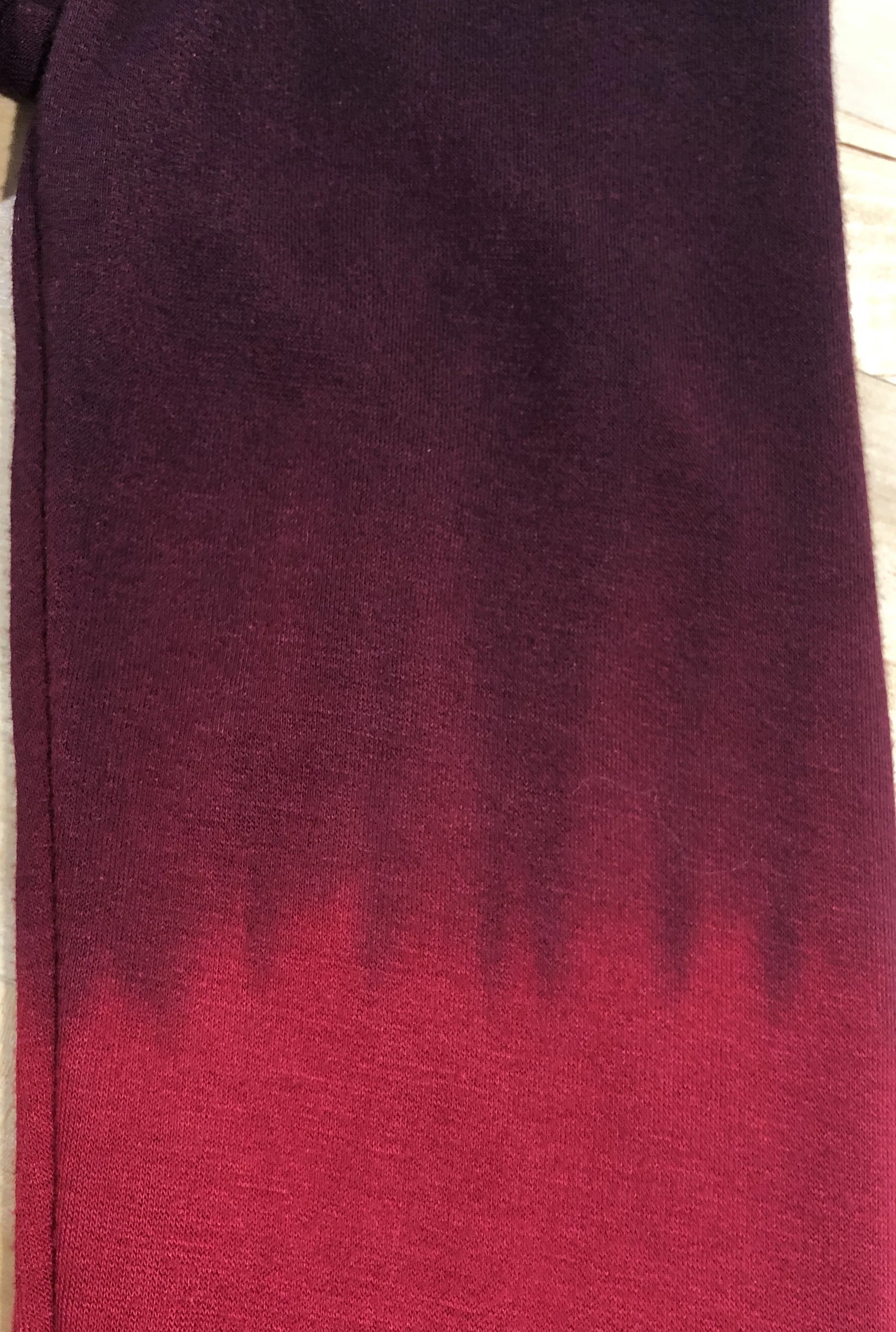 *2nds*- Red Ombre Hoodie - Image 3
