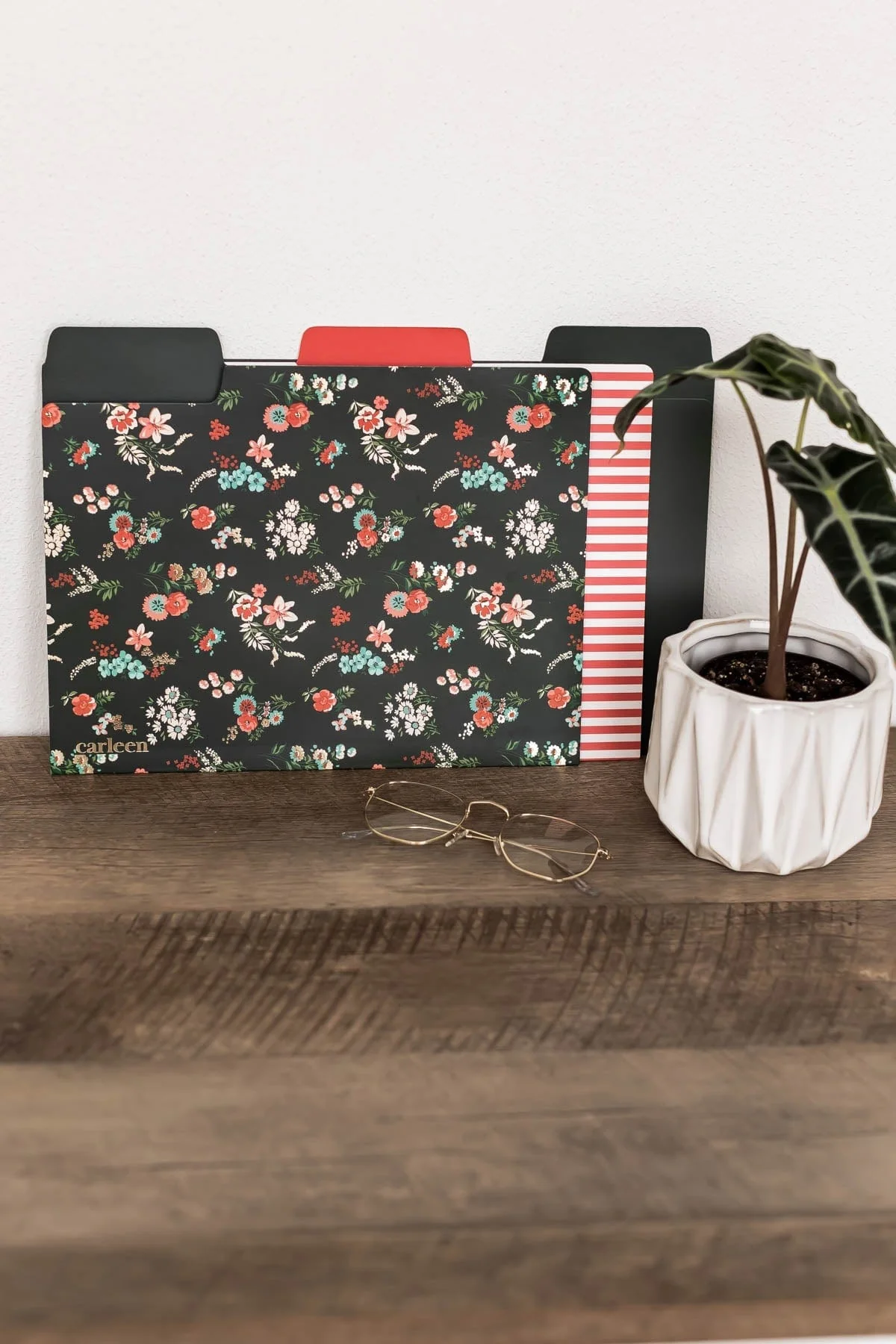 3-Pack File Folder Set - Floral Print - Image 4