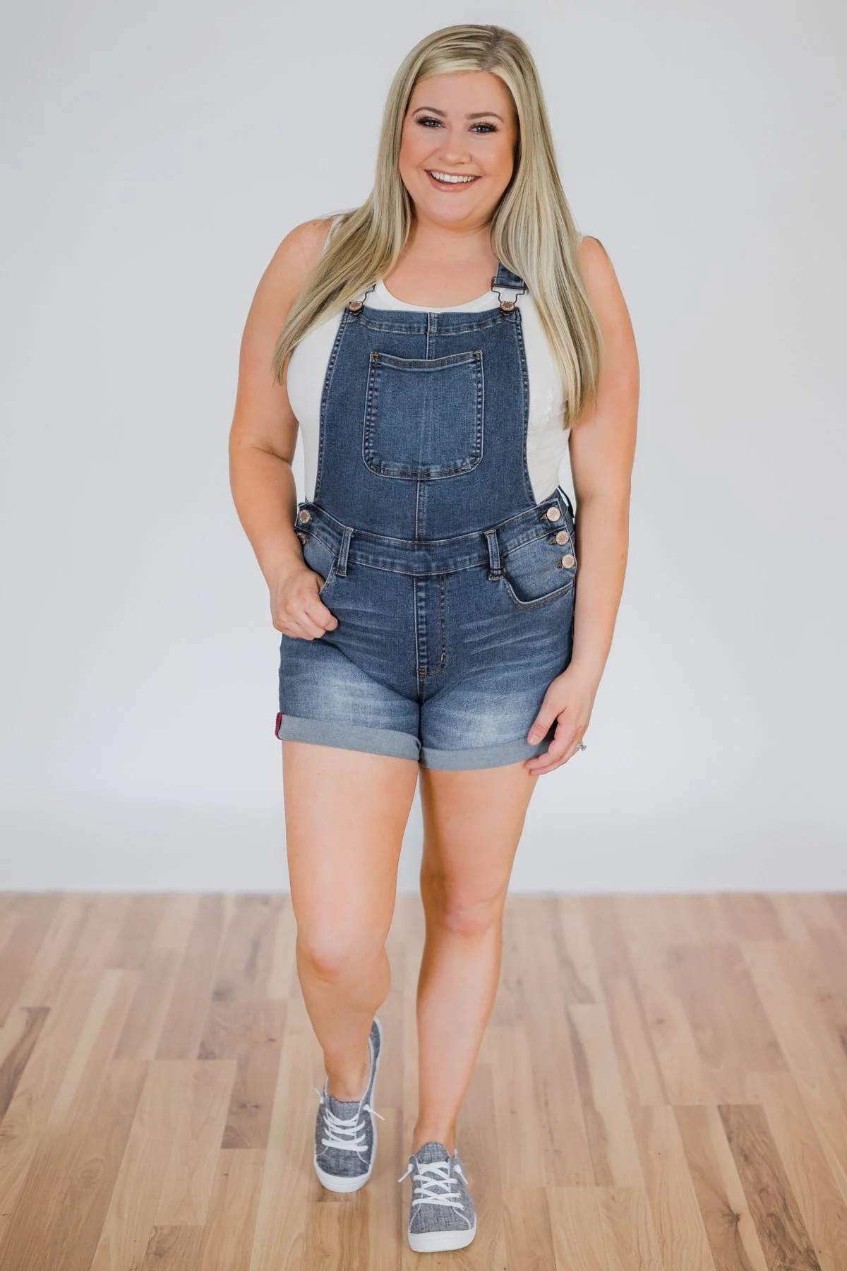 8th of LA Short Overalls- Ally Wash - Image 9