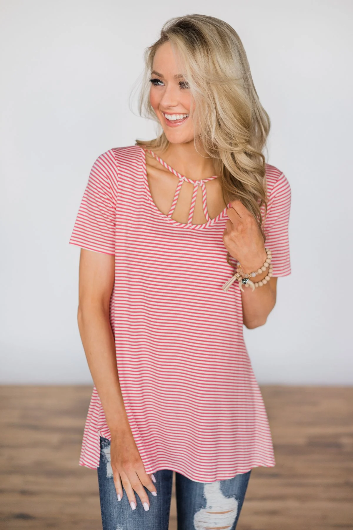 A Perfect Opportunity Striped Top - Image 4