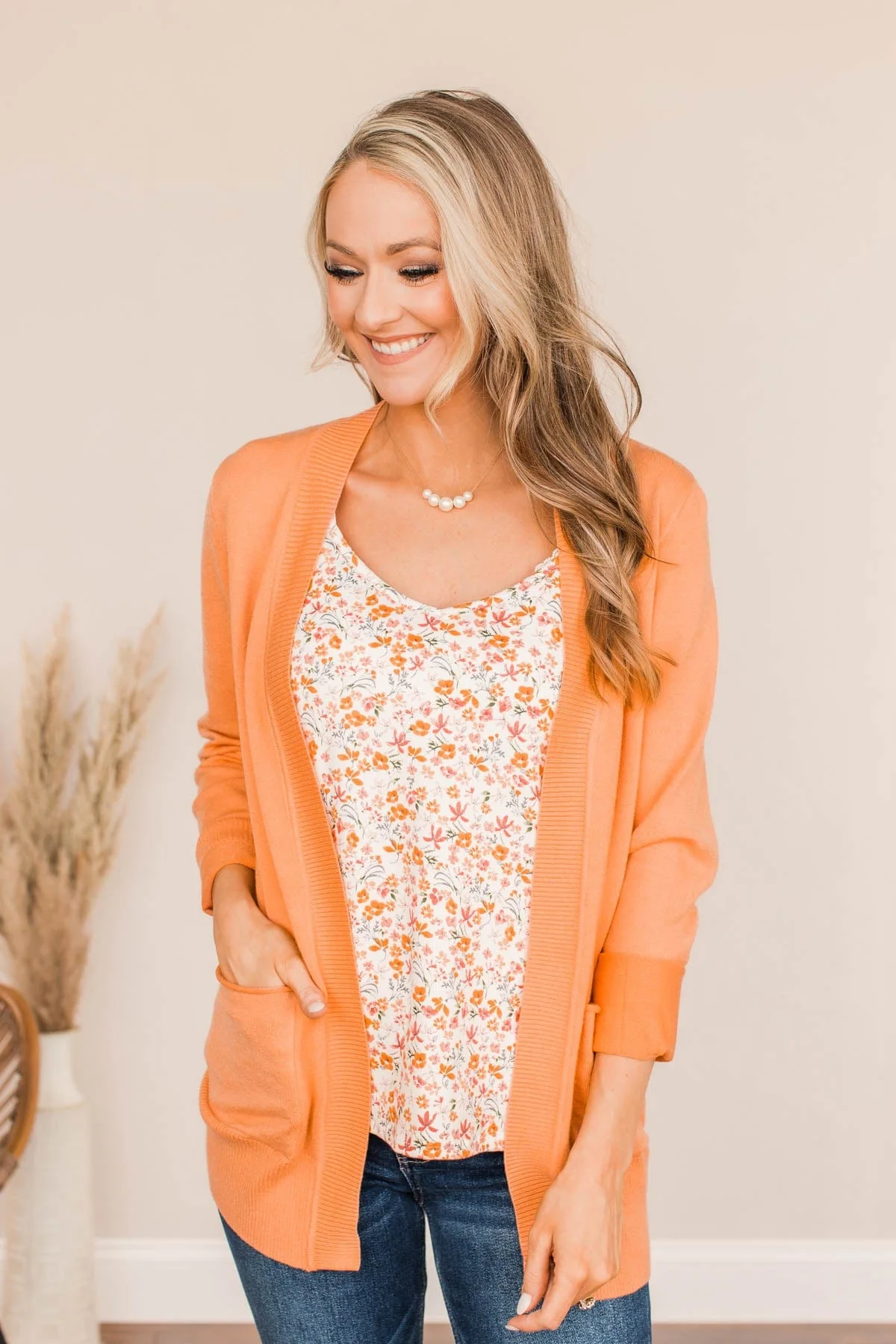 A Touch Of Beauty Floral Tank- Ivory - Image 6