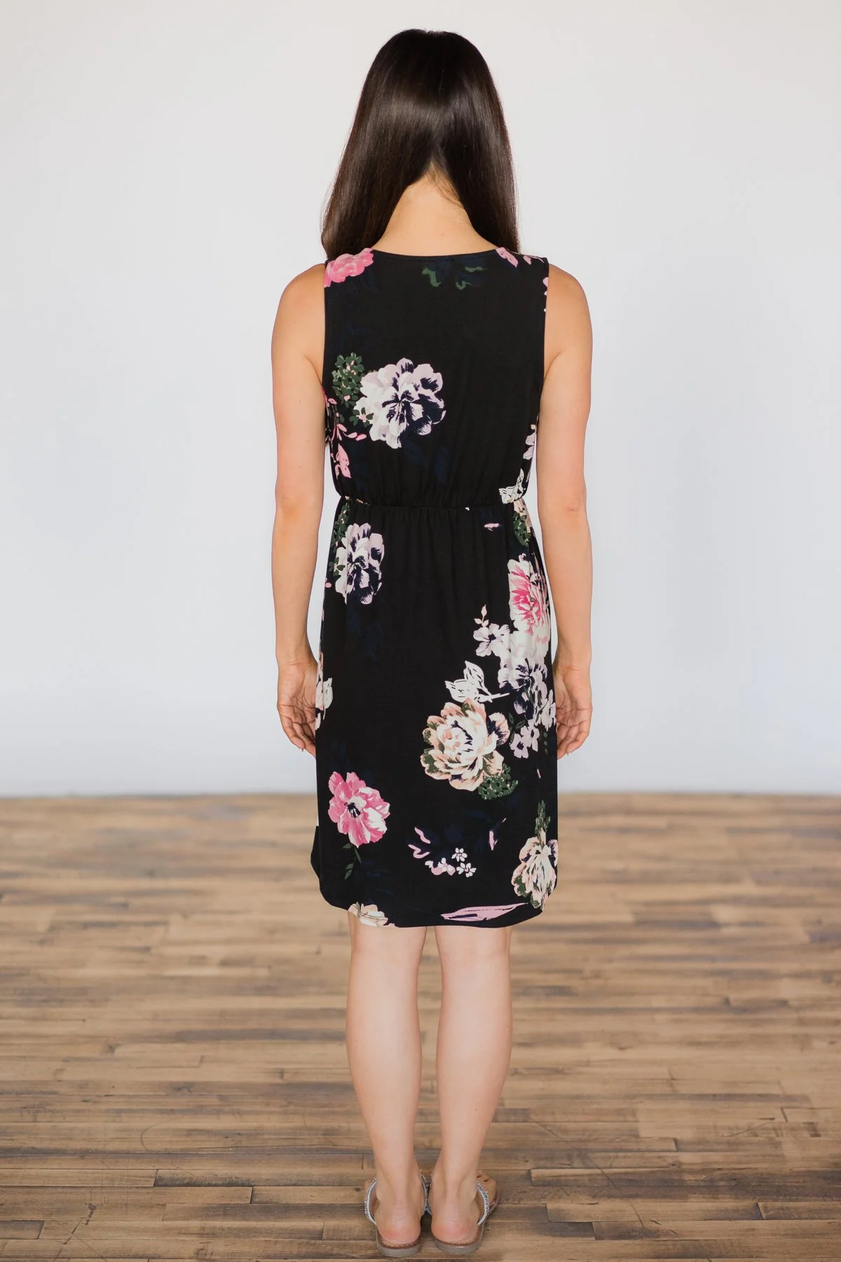 A Touch of Perfection Floral Dress - Image 10