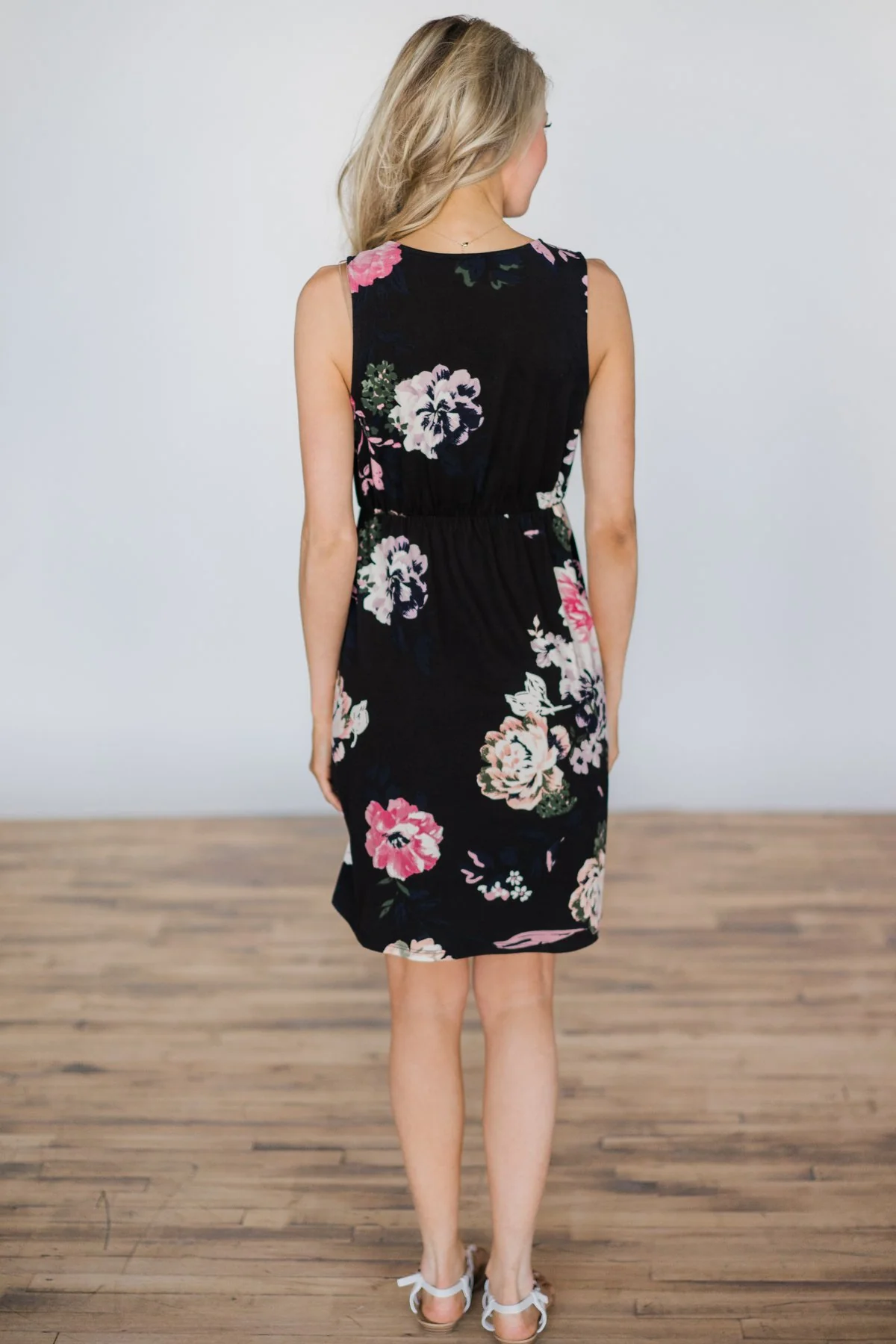 A Touch of Perfection Floral Dress - Image 11