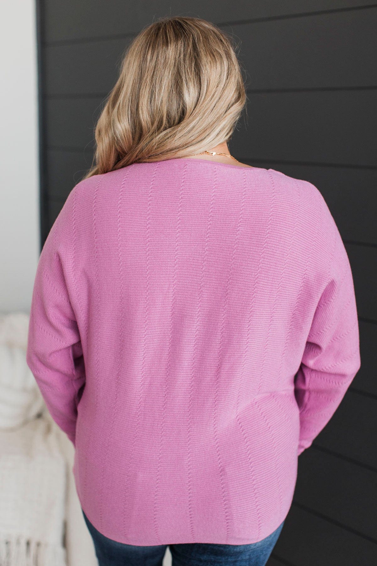 Achieve Your Dreams Dolman Sweater- Orchid - Image 7