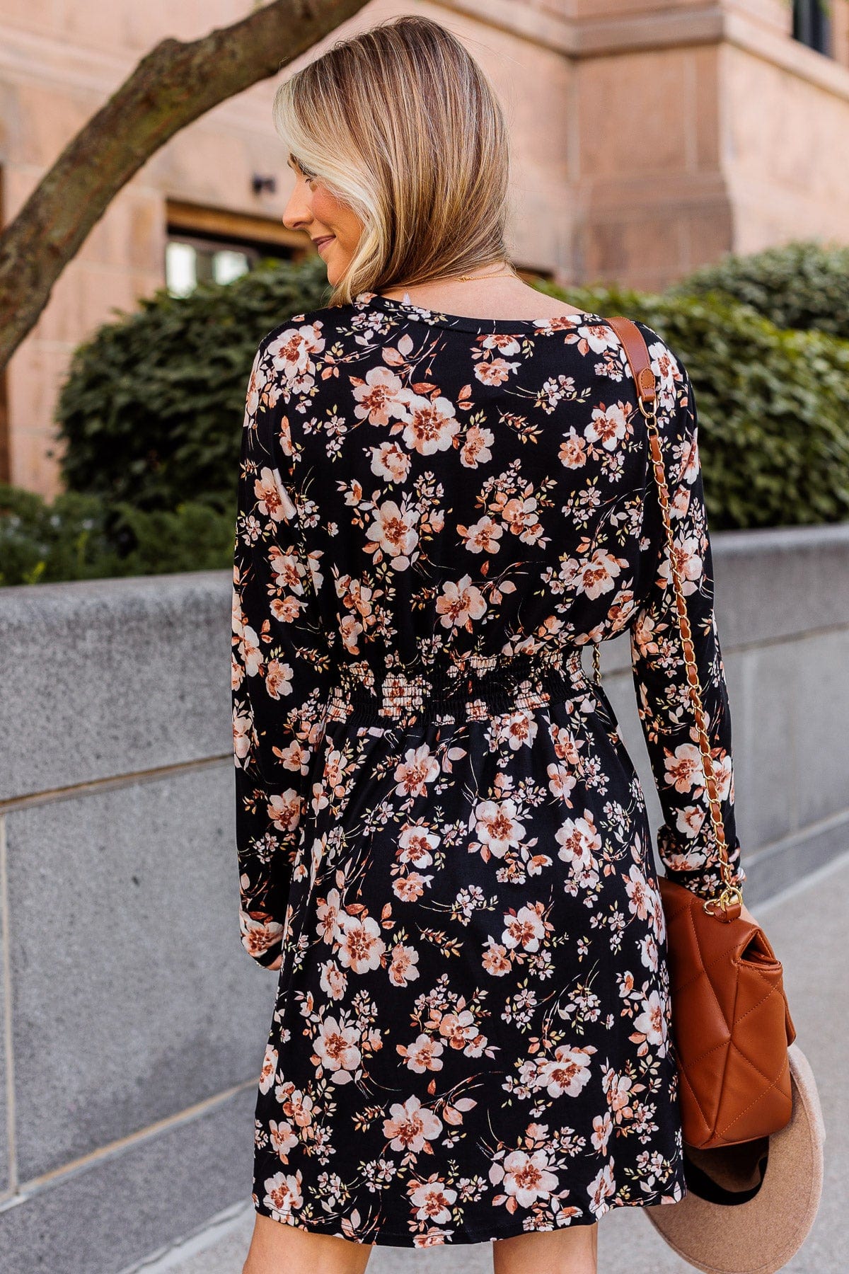Adorn Your Dreams Floral Dress- Black - Image 10