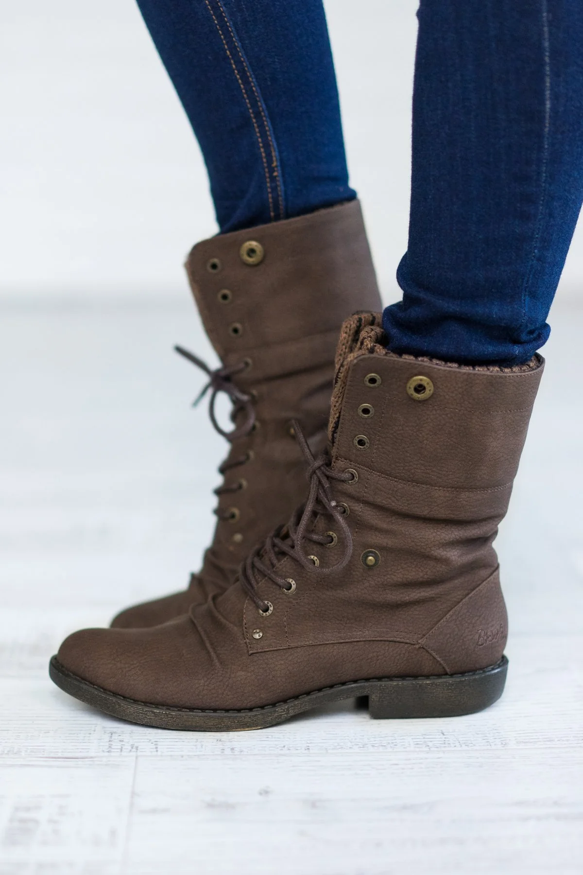 Alexi Blowfish Boots ~ Chocolate - Image 3