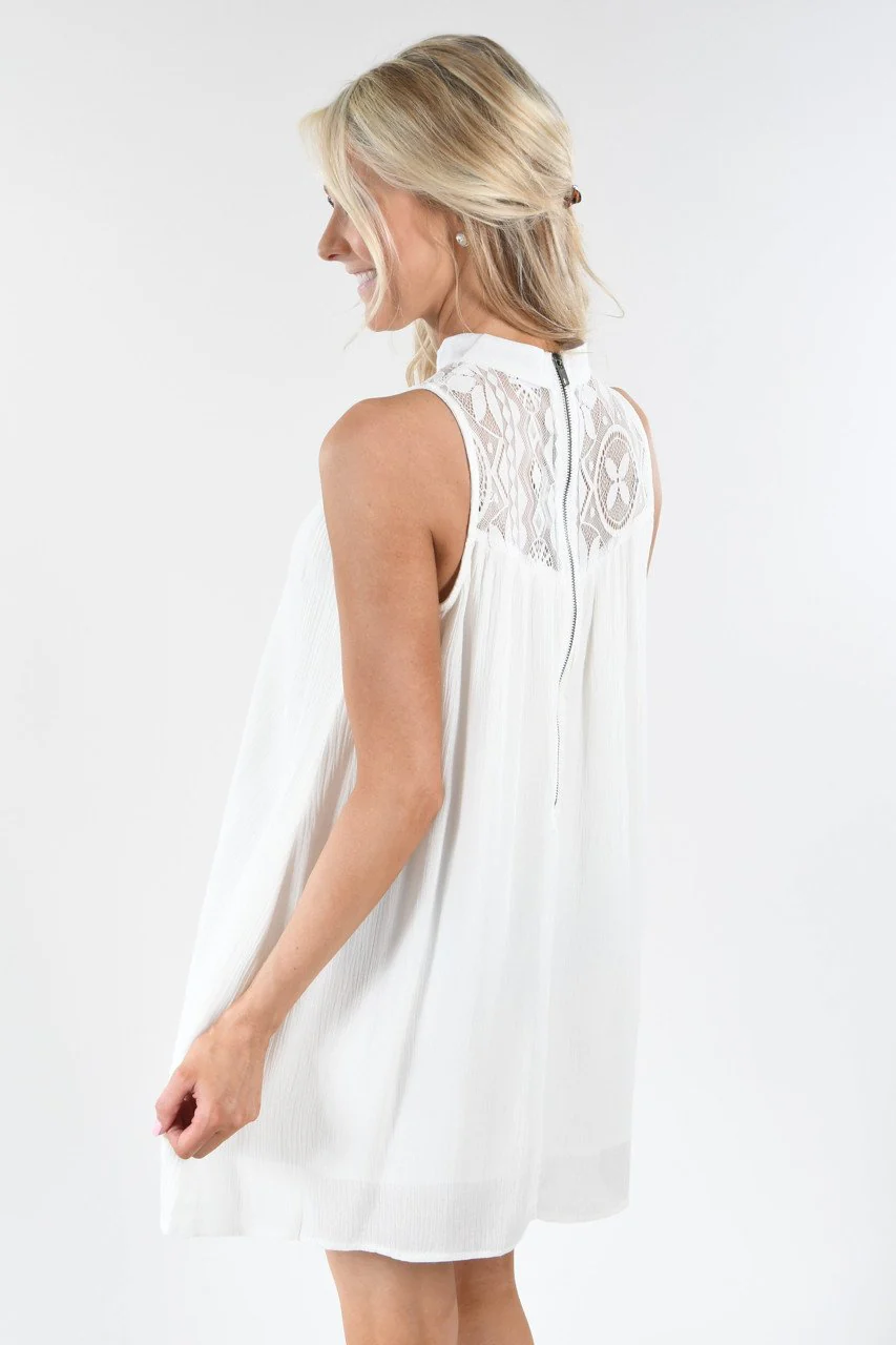 All About the Lace Halter Dress - Image 5