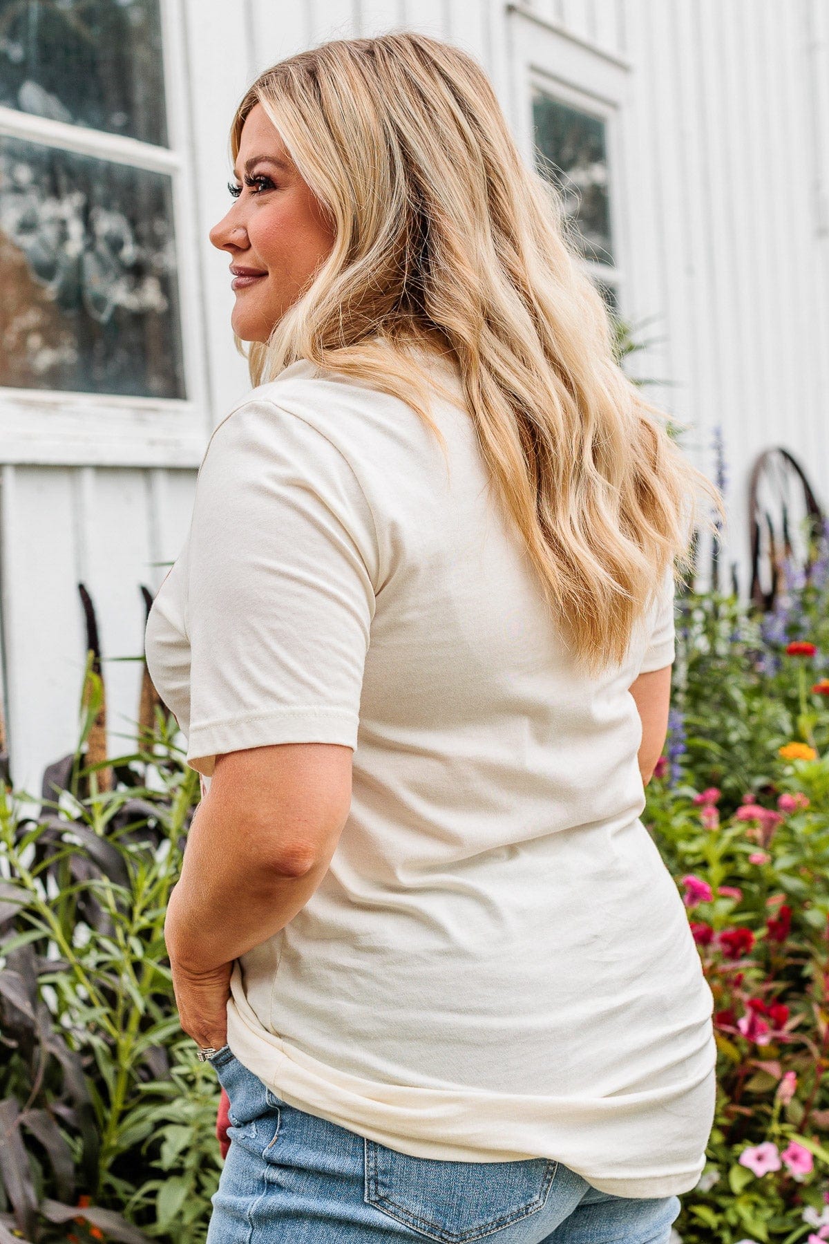 All The Fall Things Graphic Tee- Light Cream - Image 10
