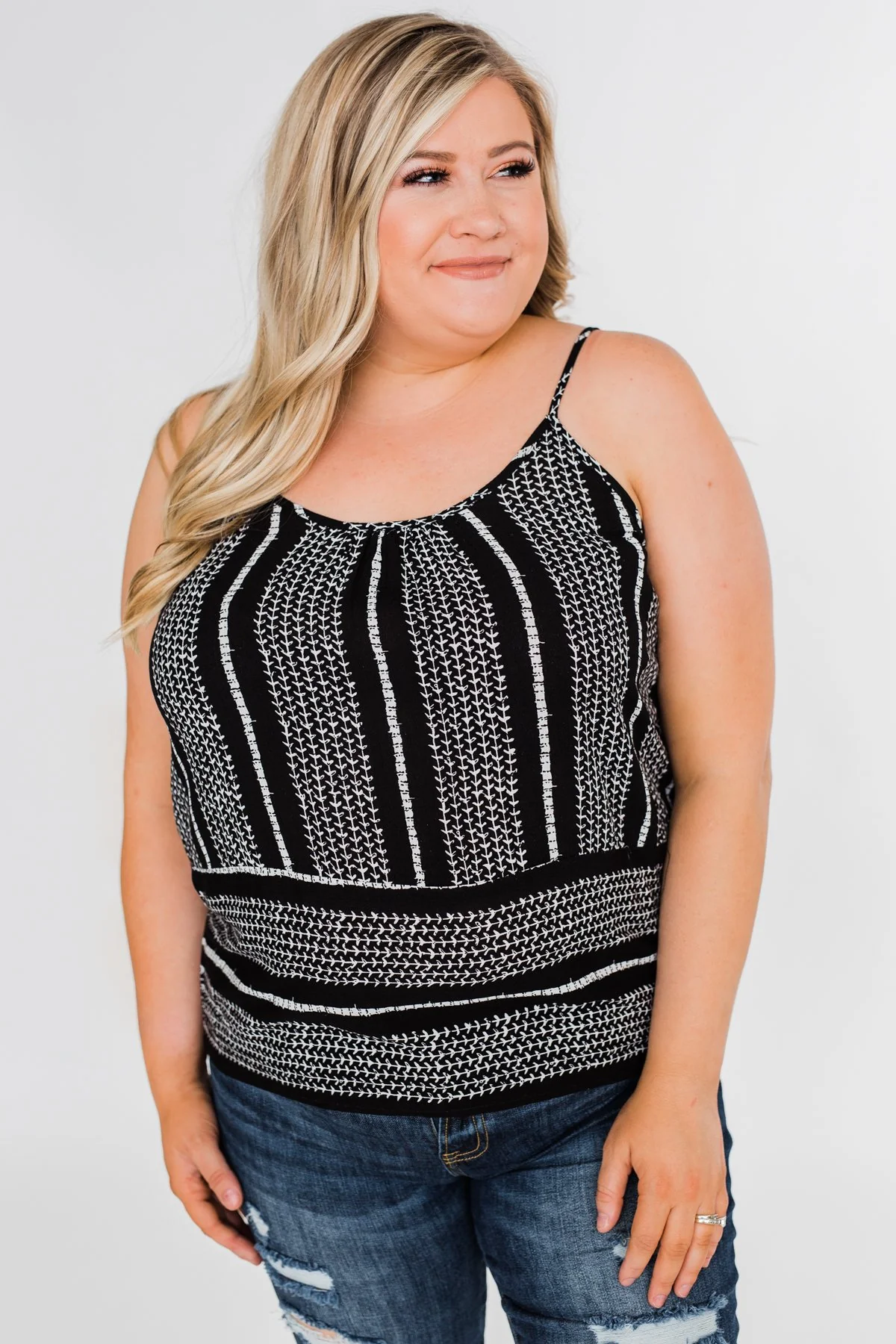 Amazed by Beauty Shift Tank Top- Black - Image 5