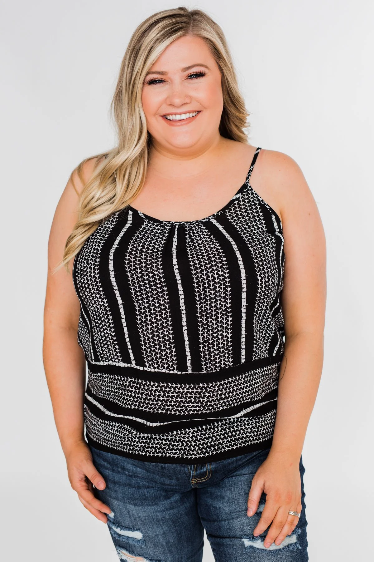 Amazed by Beauty Shift Tank Top- Black - Image 7