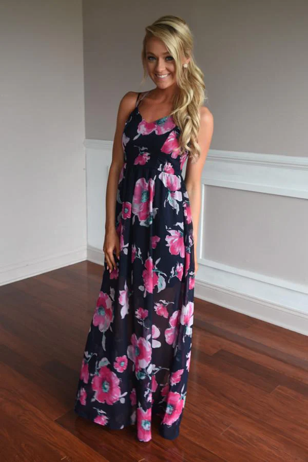 Among the Flowers Maxi Dress - Image 3