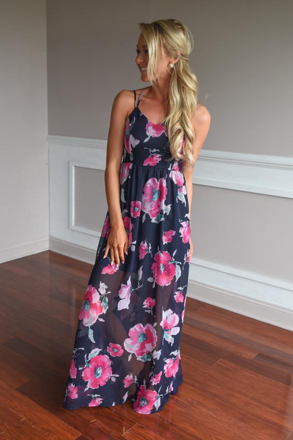 Among the Flowers Maxi Dress - Image 4