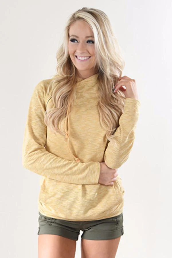 Ampersand Ave Hoodie - Creamy Yellow