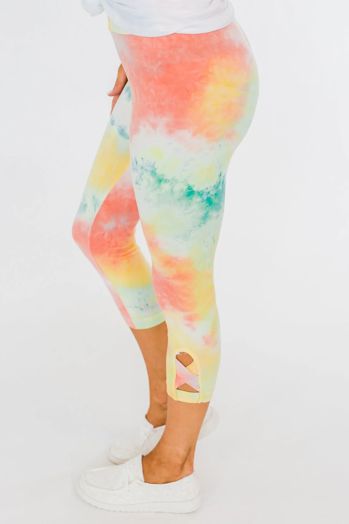 Another Adventure Tie Dye Leggings- Multi-Color - Image 11