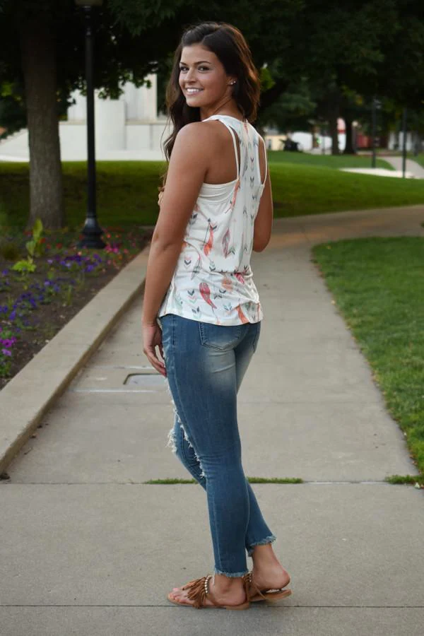 Arrow & Feathers Tank Top - Image 5