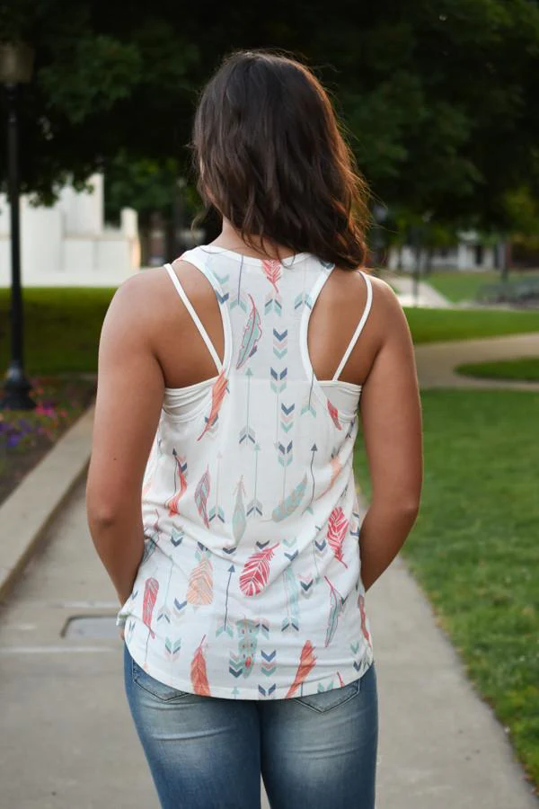 Arrow & Feathers Tank Top - Image 6