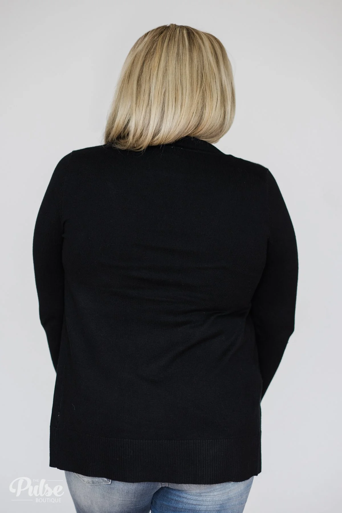 As Easy As Can Be Cardigan- Black - Image 12