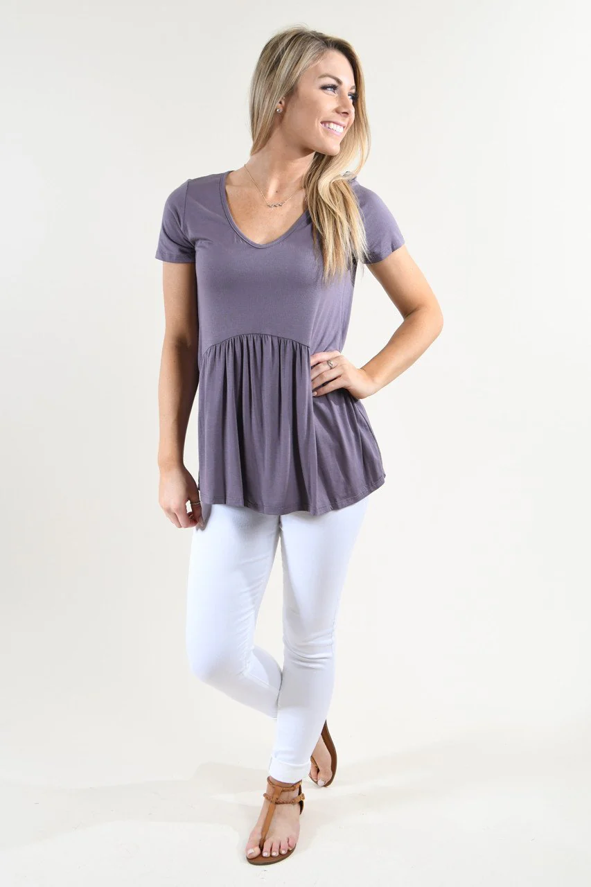 Be My Baby Top ~ Lavender - Image 2