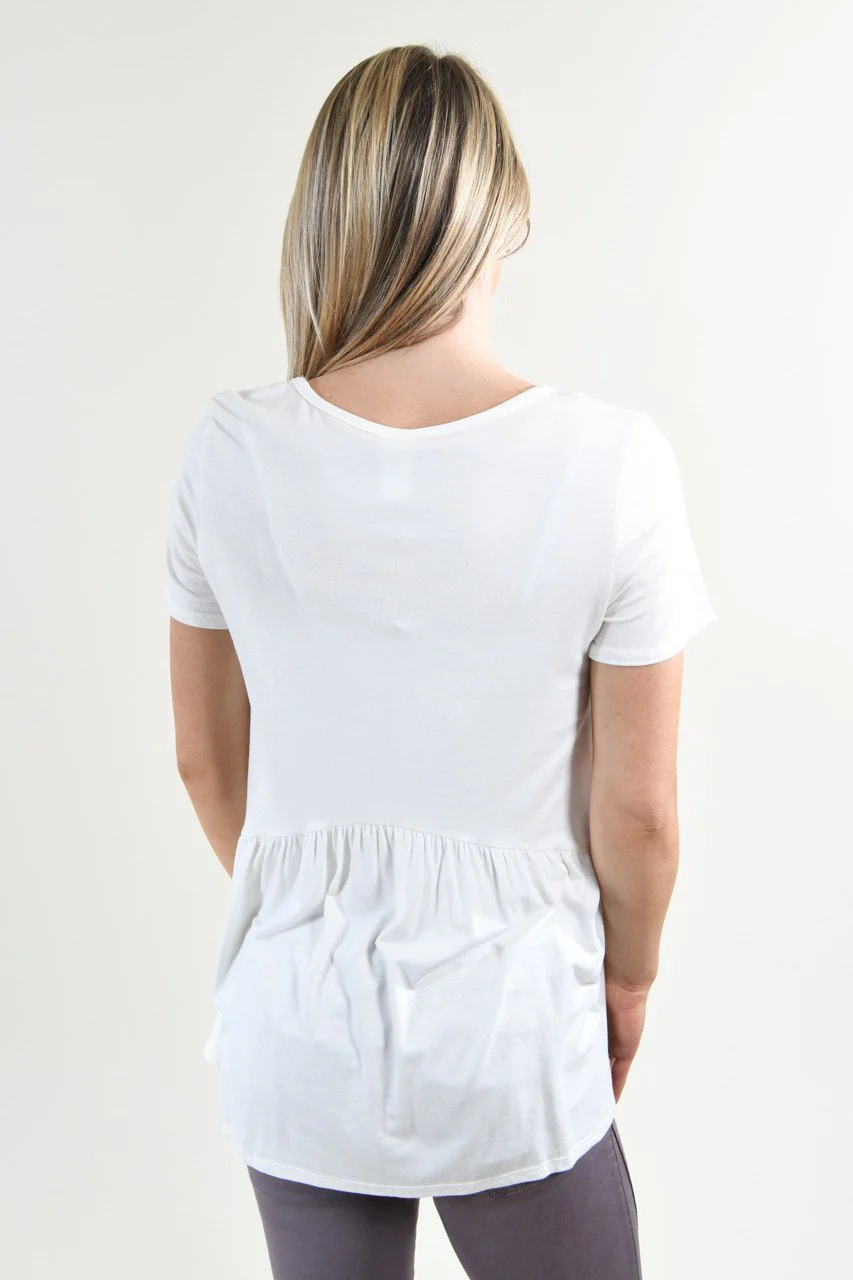 Be My Baby Top ~ White - Image 10