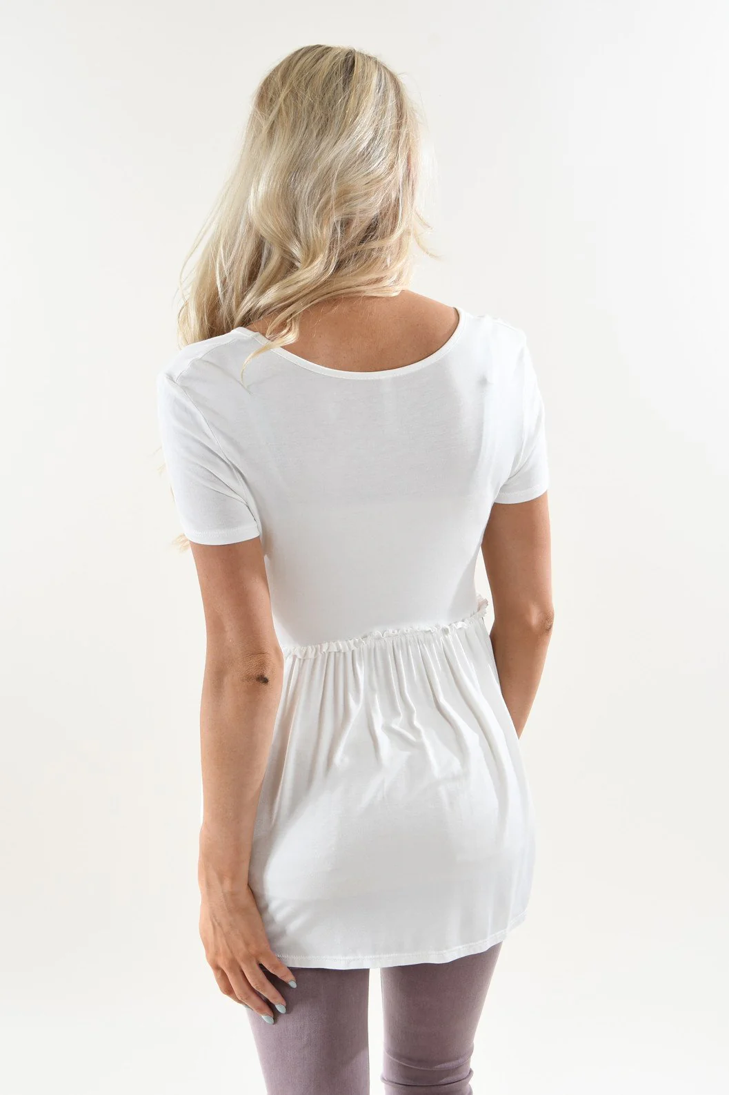 Be My Baby Top ~ White - Image 4
