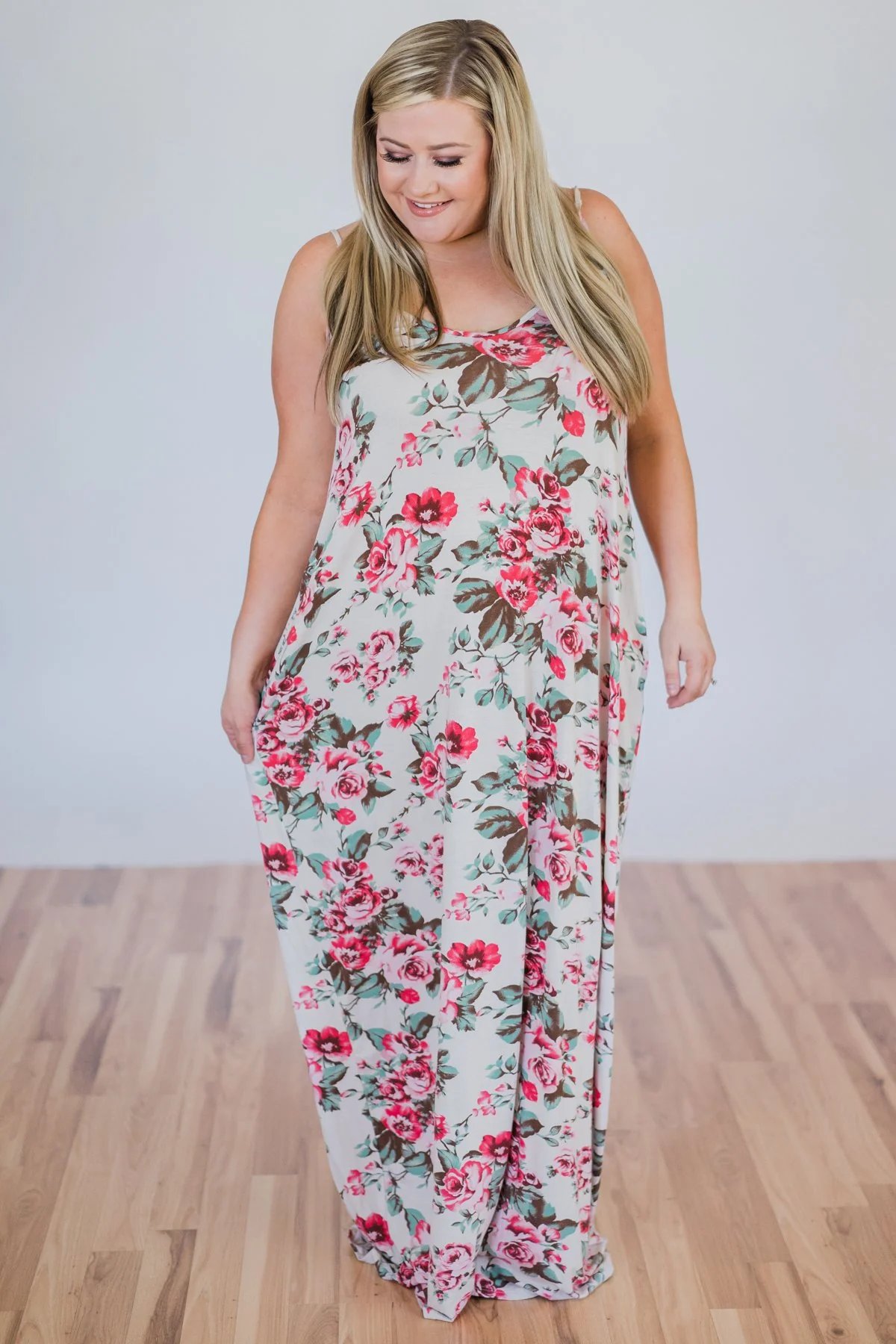 Beach Breeze Maxi Dress- Ivory - Image 2