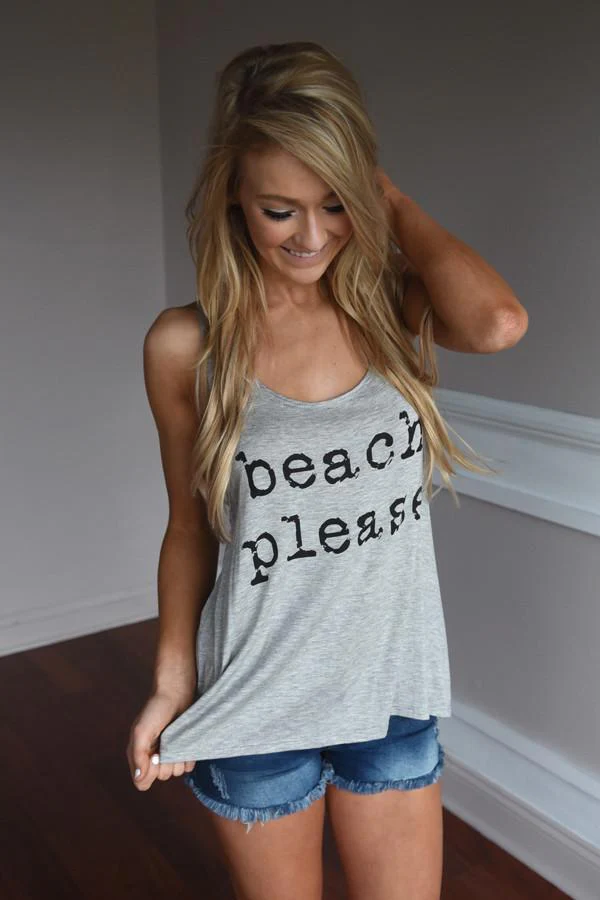 Beach Please ~ Grey - Image 5