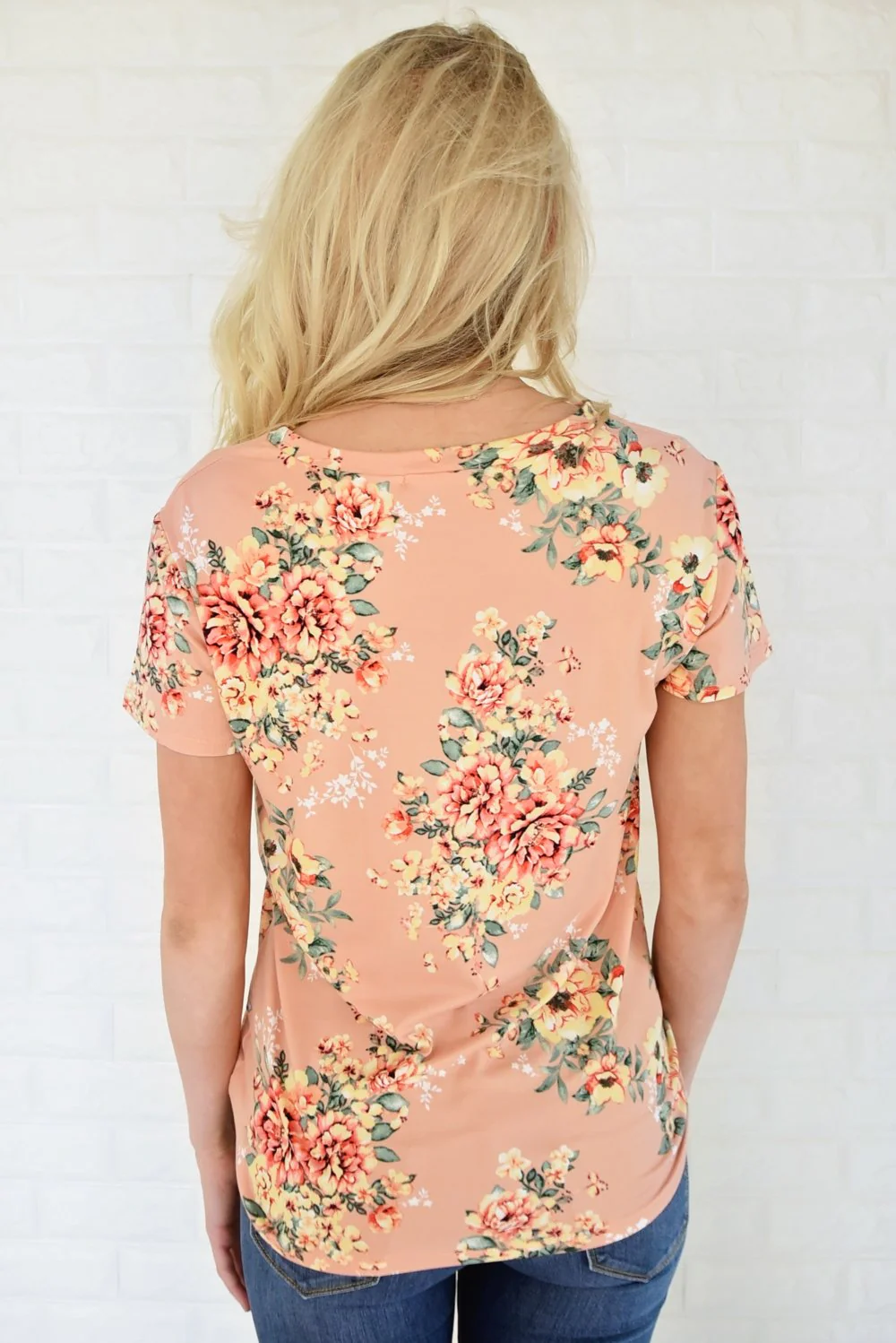 Beautifully Blooming Top ~ Peach - Image 6