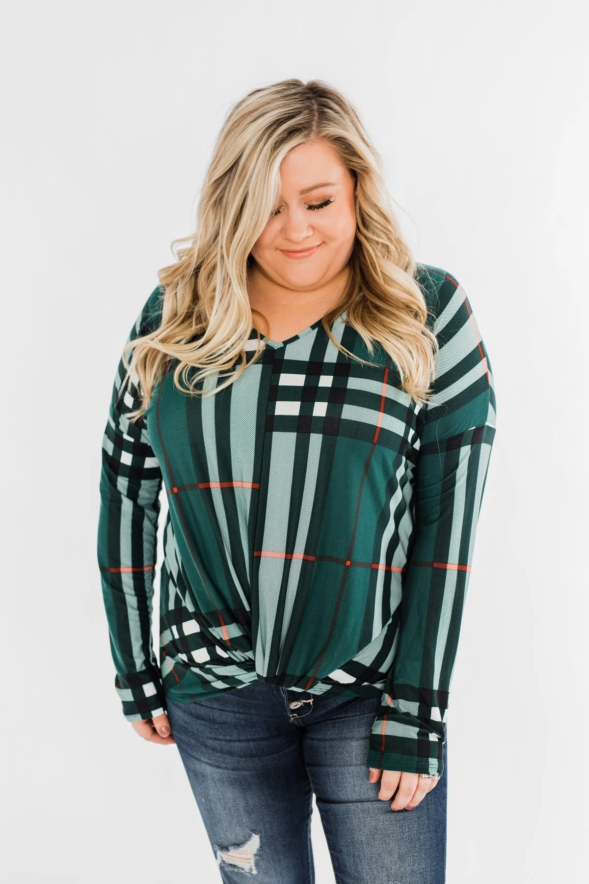 Best Days of Your Life Graph Print Top- Hunter Green - Image 7