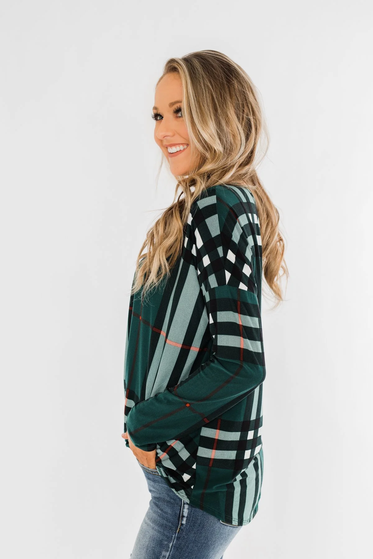 Best Days of Your Life Graph Print Top- Hunter Green - Image 9