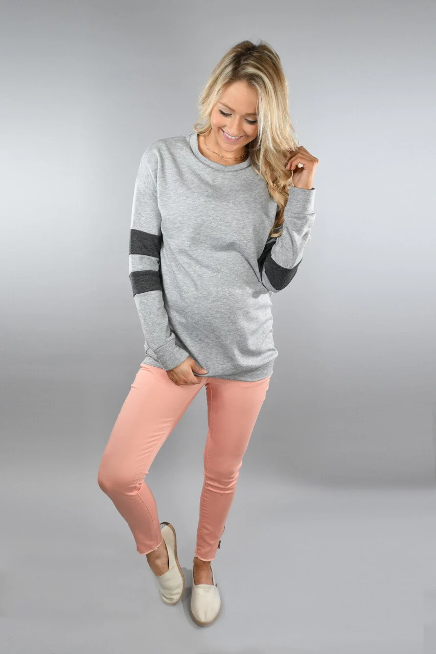 Best Sweatshirt Ever ~ Heather Grey - Image 2