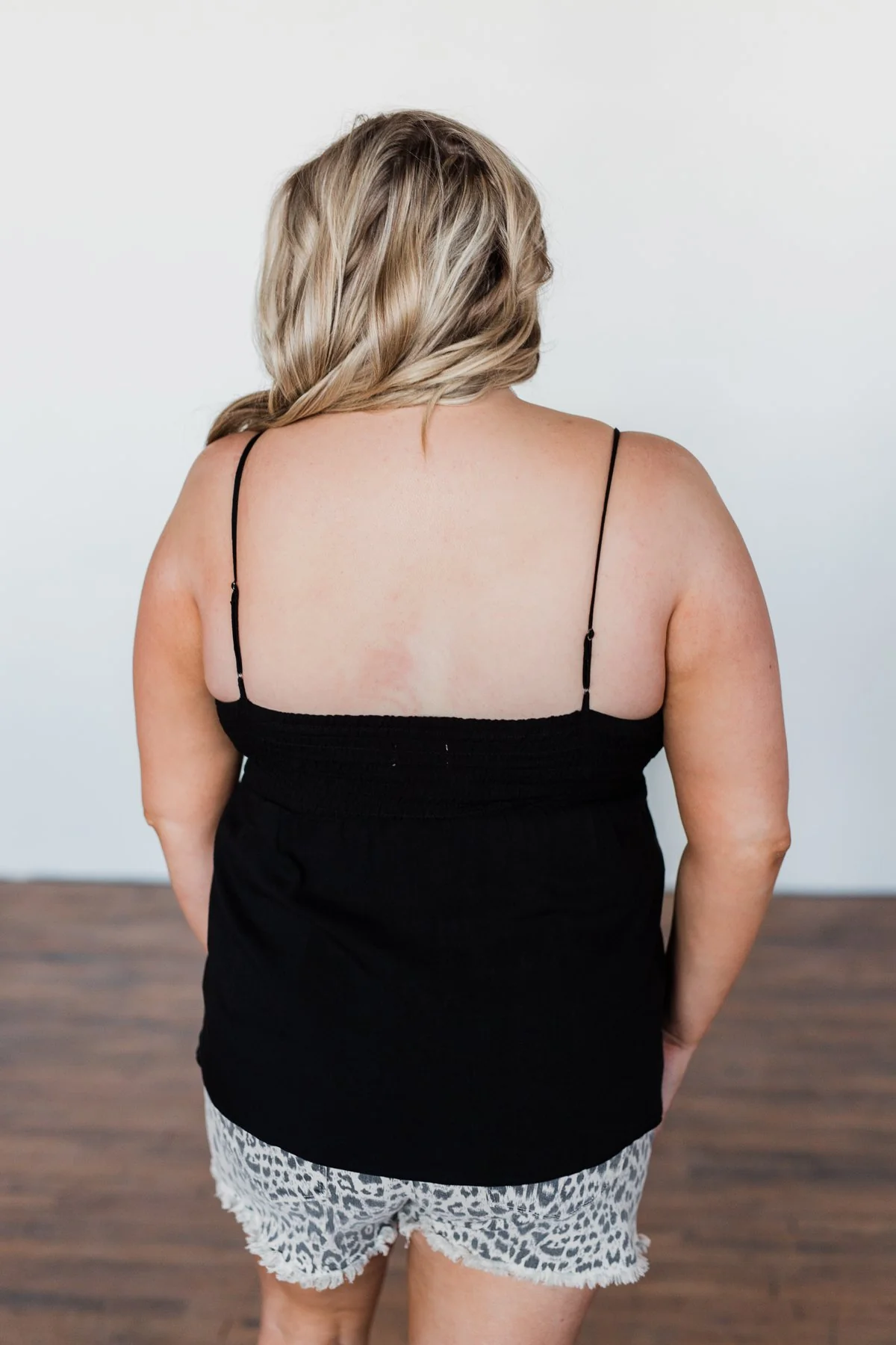 Better Than I Was Bow Tie Tank Top- Black - Image 13