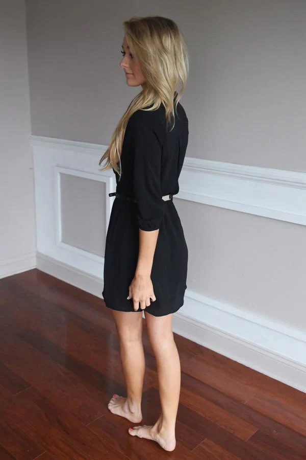 Black as Night Dress - Image 7