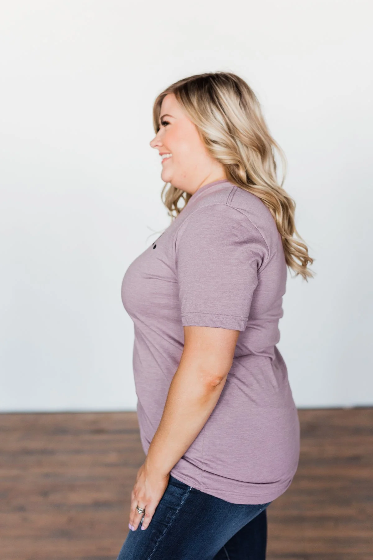 "Blessed" Purple Tee - Image 11