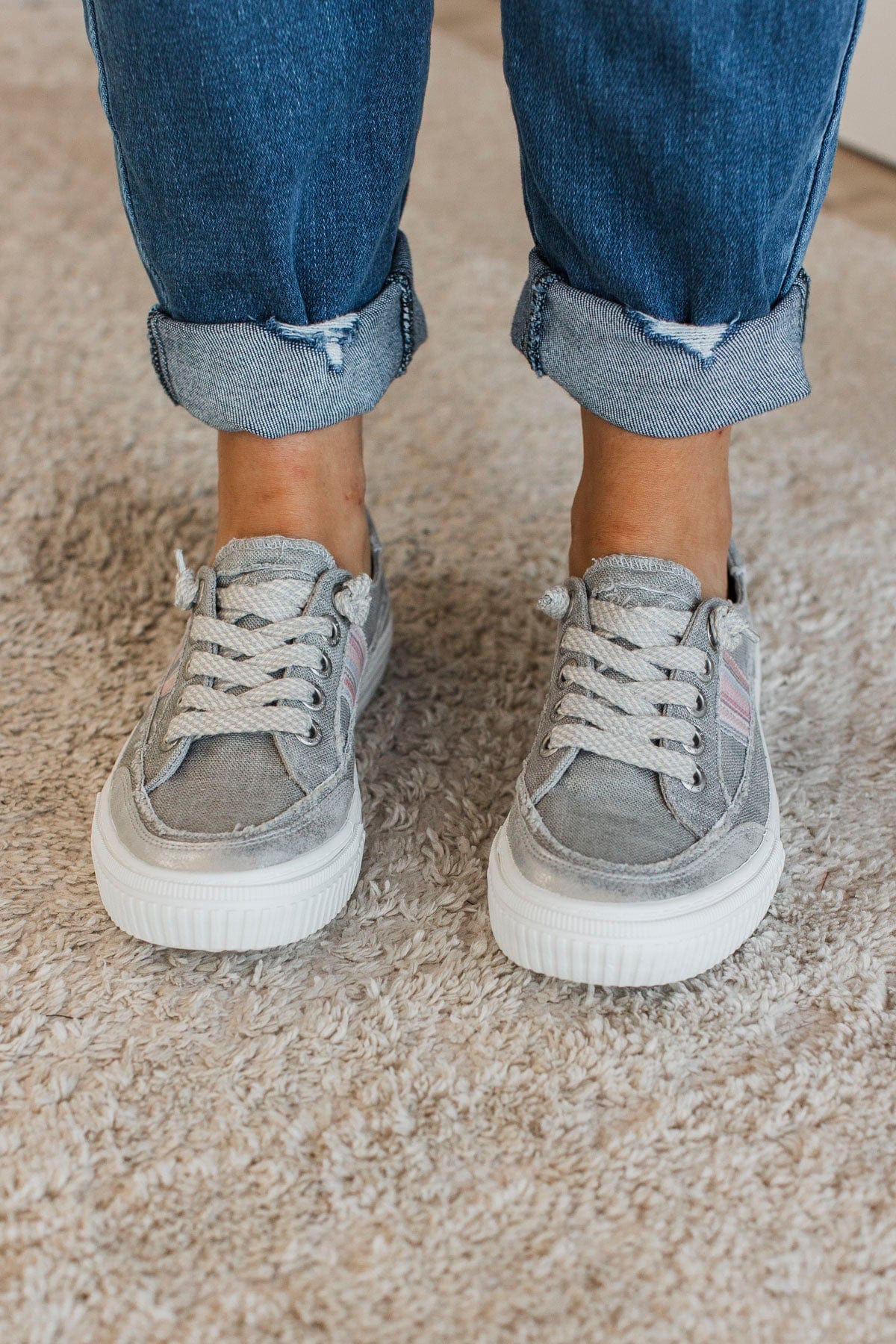 Blowfish Alex Sneakers- Fog Gray - Image 4