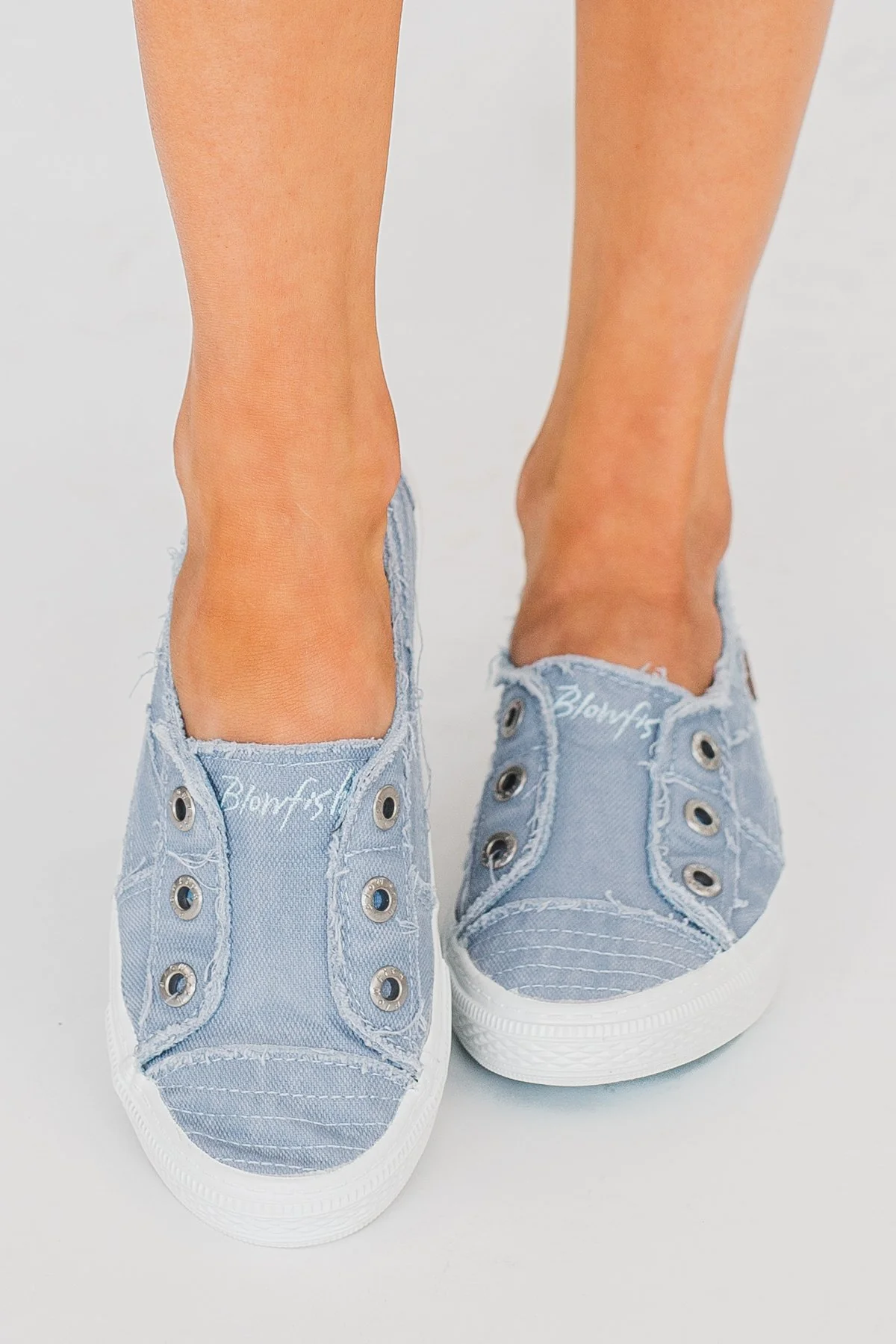 Blowfish Aussie Sneakers- Baby Blue Smoked - Image 2