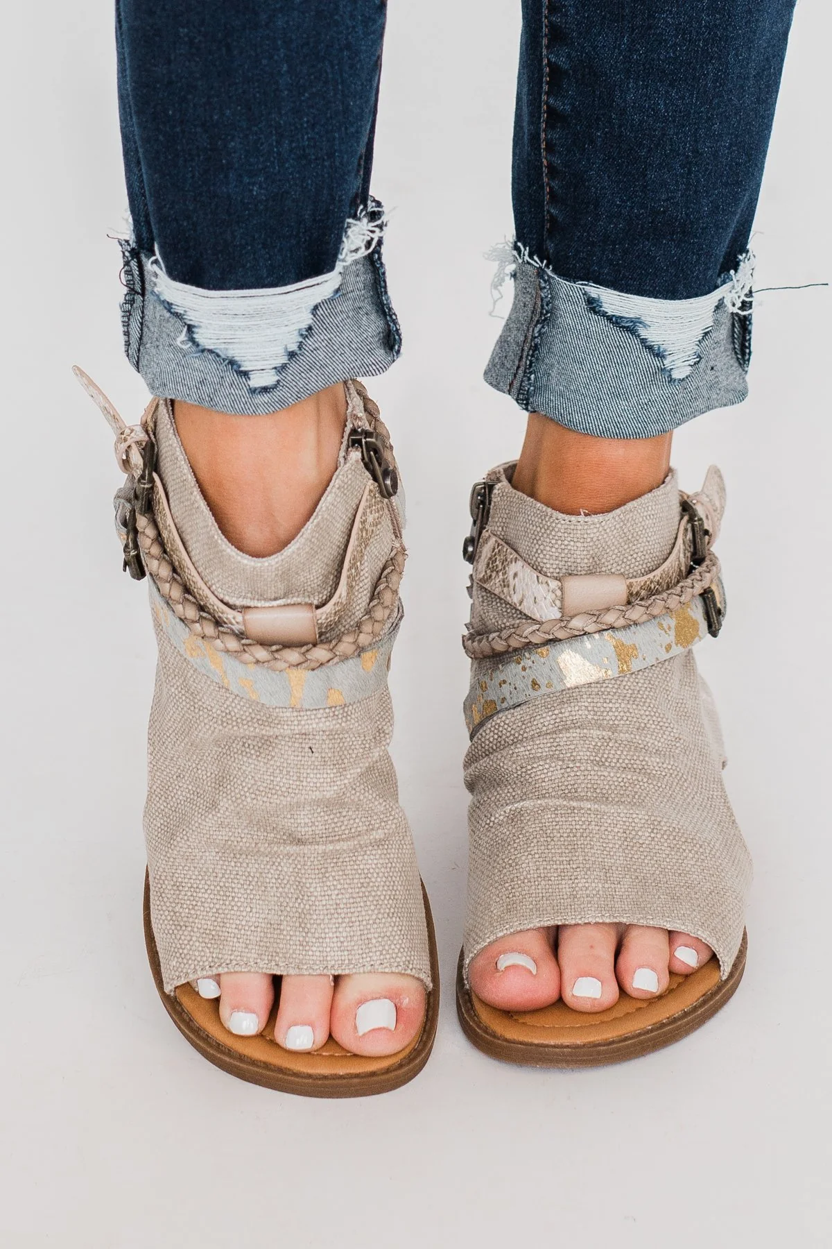 Blowfish Babie Sandals- Light Taupe - Image 3
