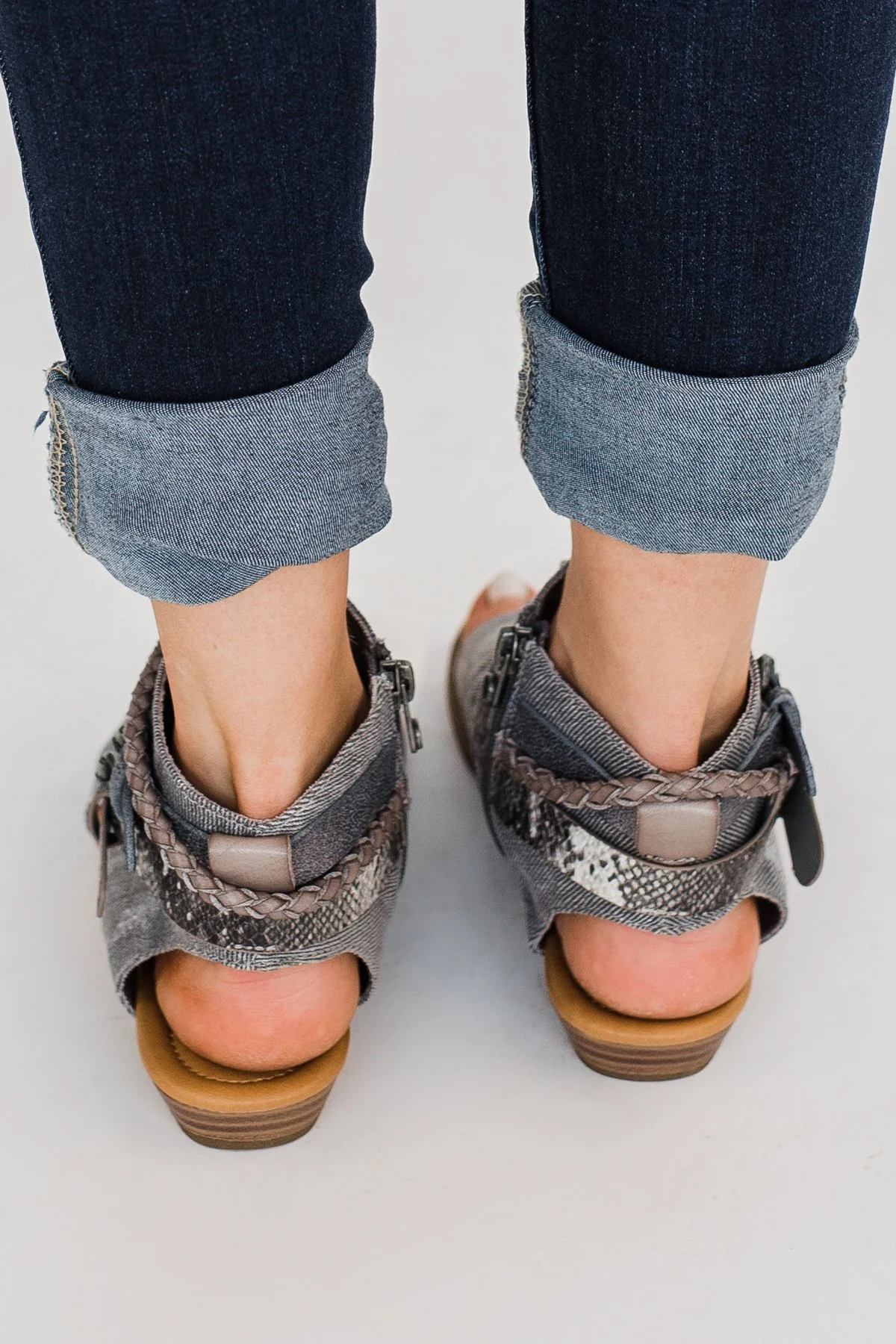 Blowfish Babie Sandals- Smokey Grey - Image 5