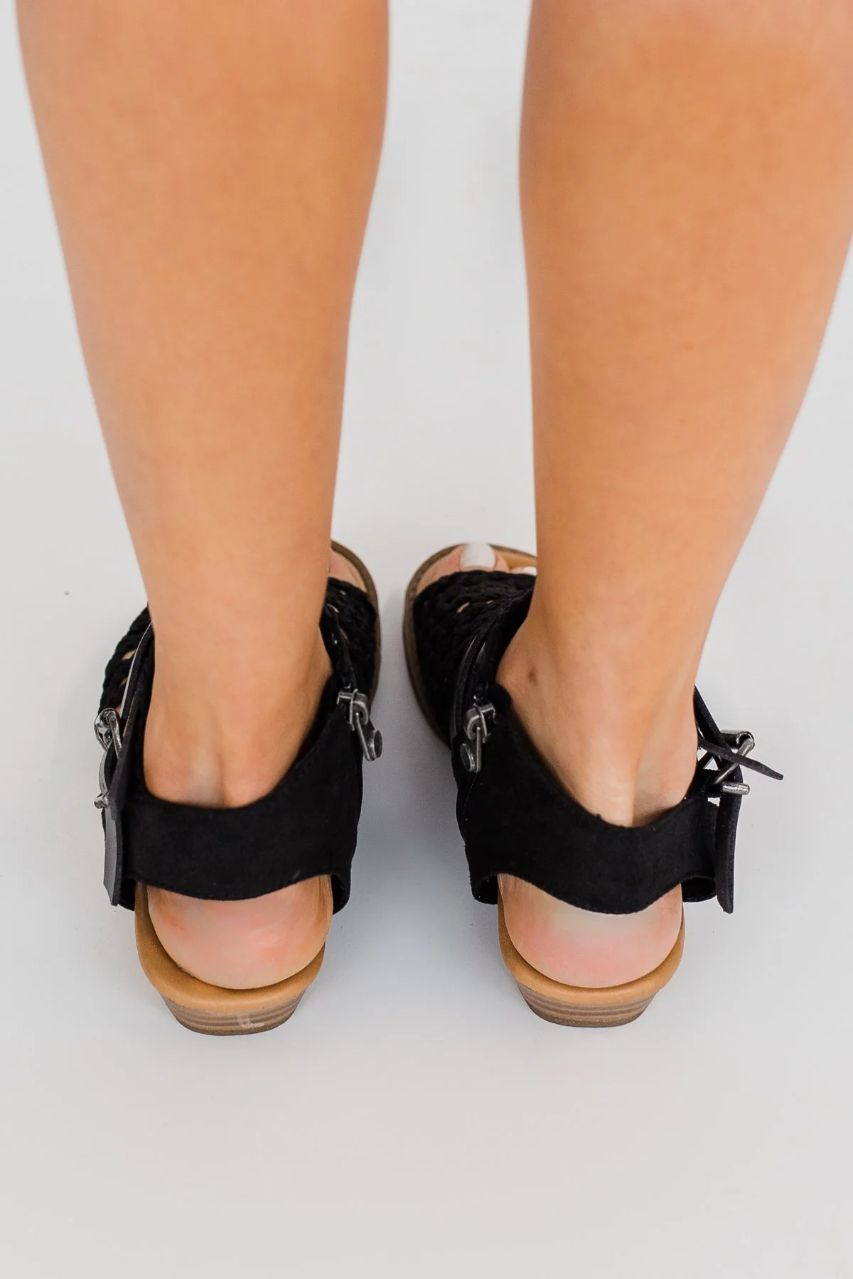 Blowfish Balla-D Sandals - Black Woven - Image 4