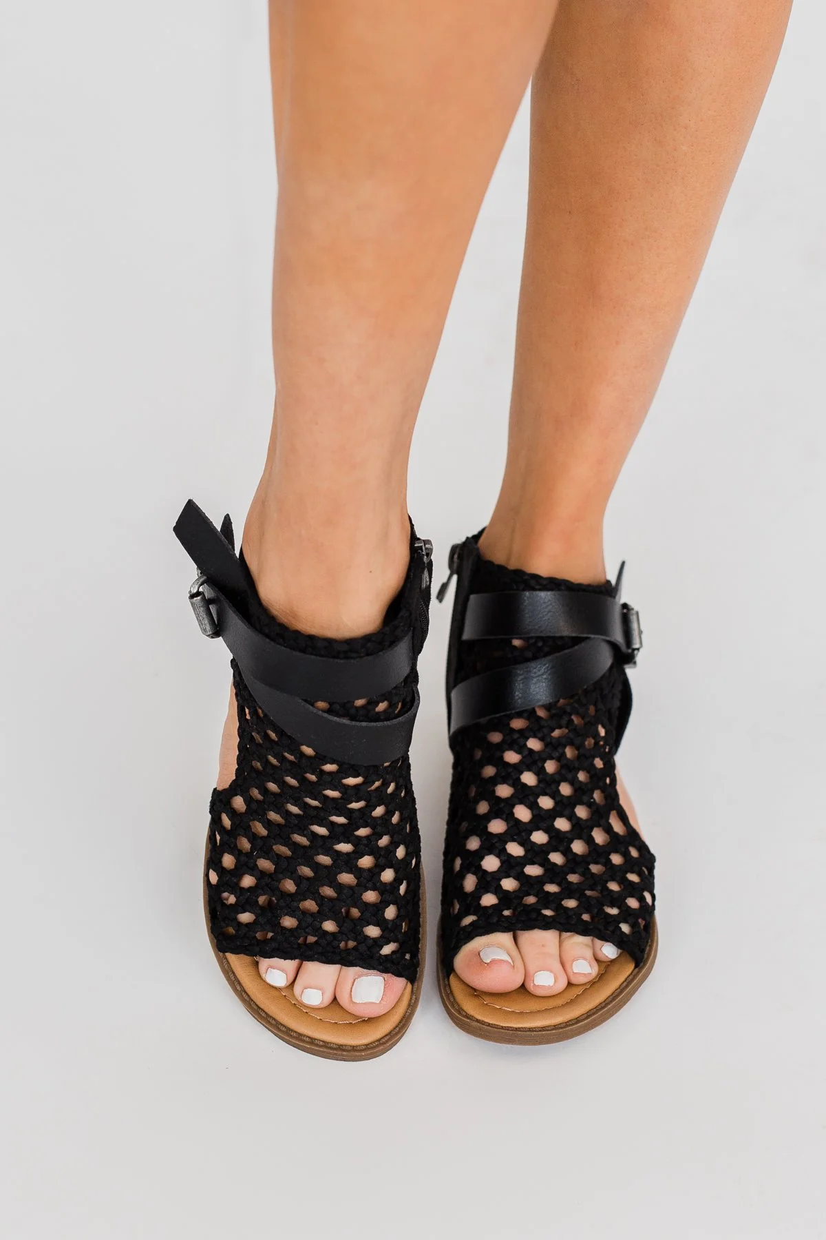 Blowfish Balla-D Sandals - Black Woven - Image 5