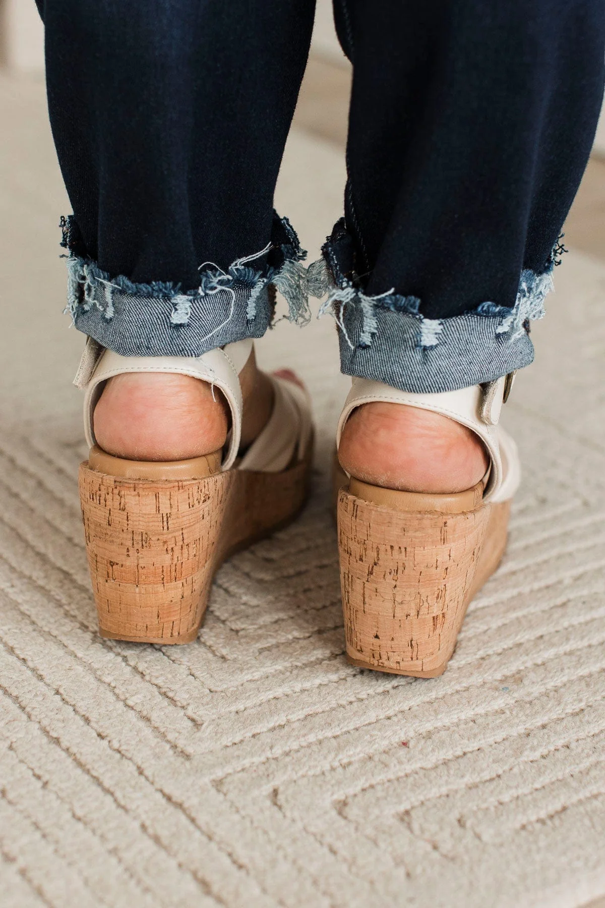 Blowfish Barbados Wedge Sandals- Bone - Image 3