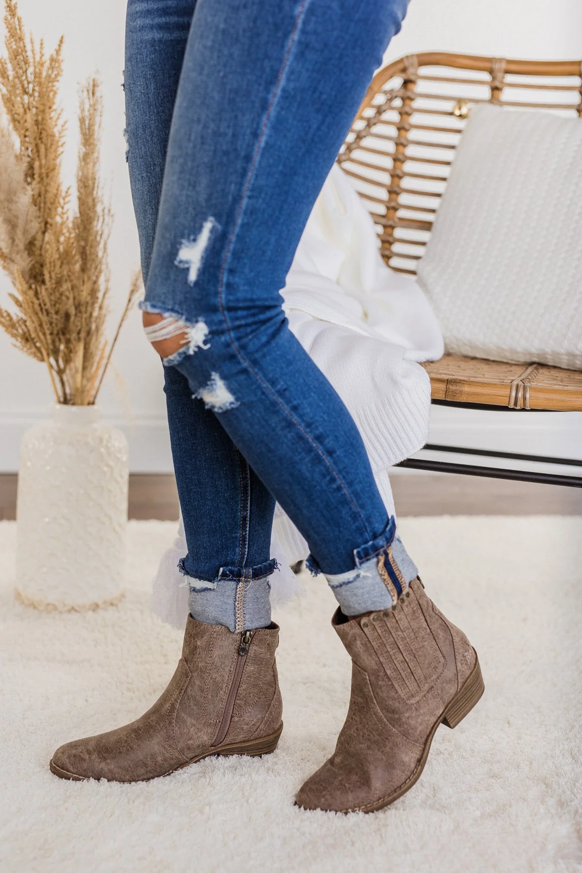 Blowfish Caitlynn Booties- Seamushroom Roadtrip - Image 2