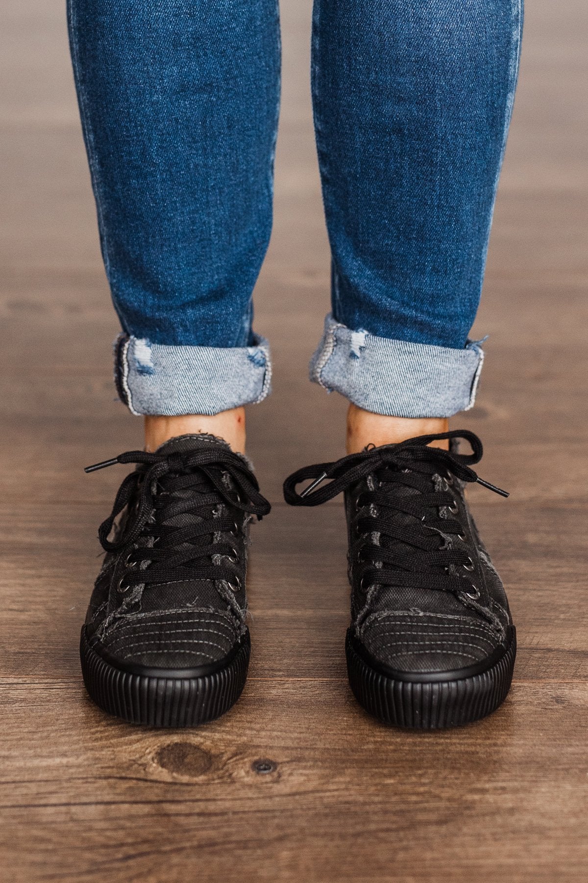 Blowfish Clay Sneakers- Black Smoked - Image 2