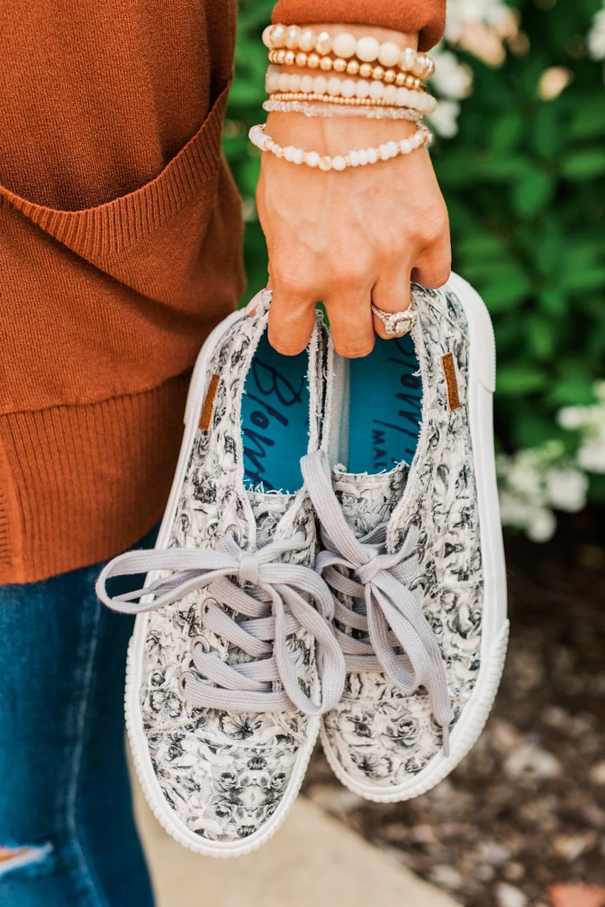 Blowfish Clay Sneakers- Wolf Gray Valley Rose - Image 3
