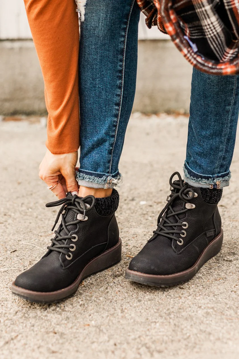 Blowfish Comet Booties- Black - Image 3