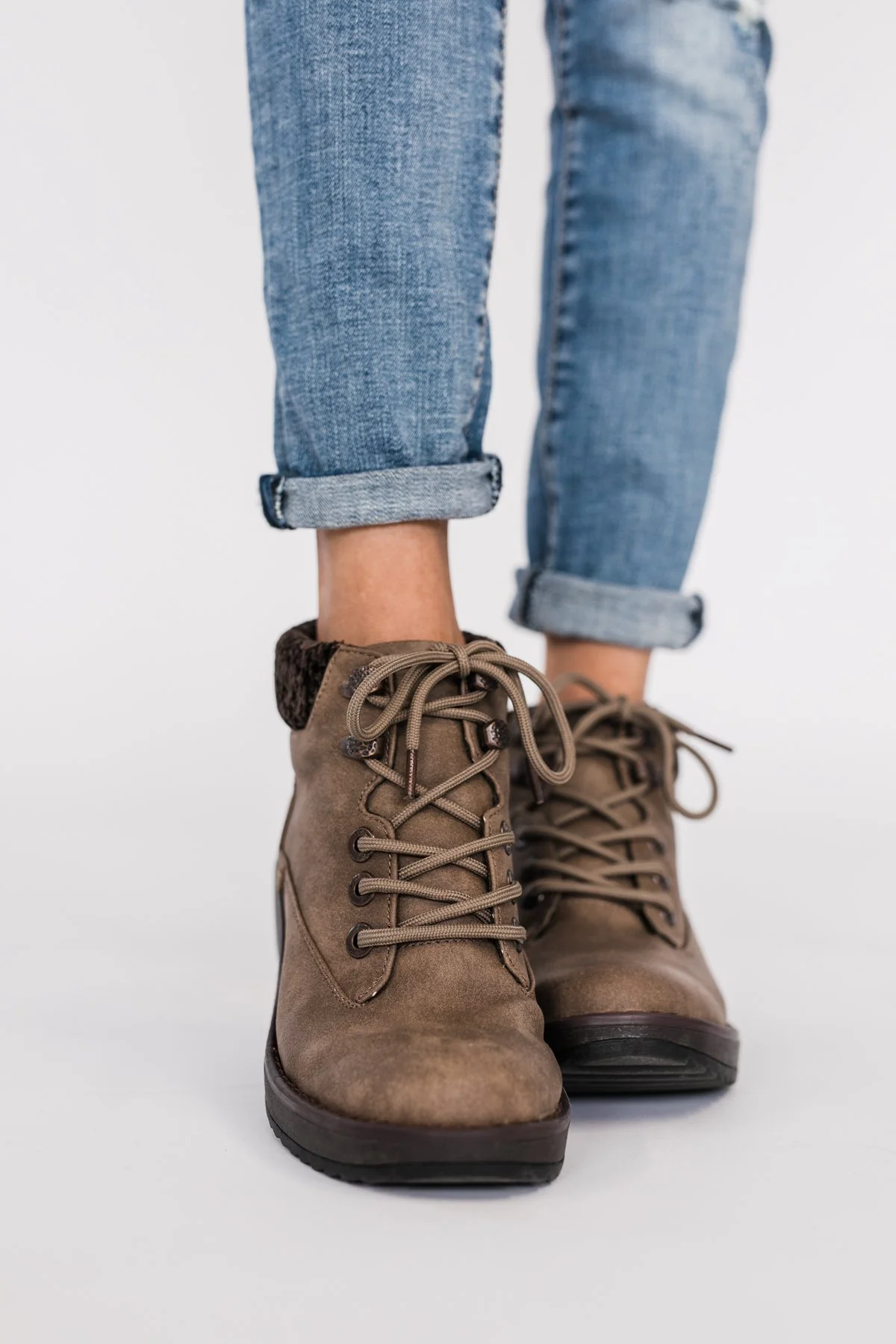 Blowfish Comet Booties- Taupe - Image 2