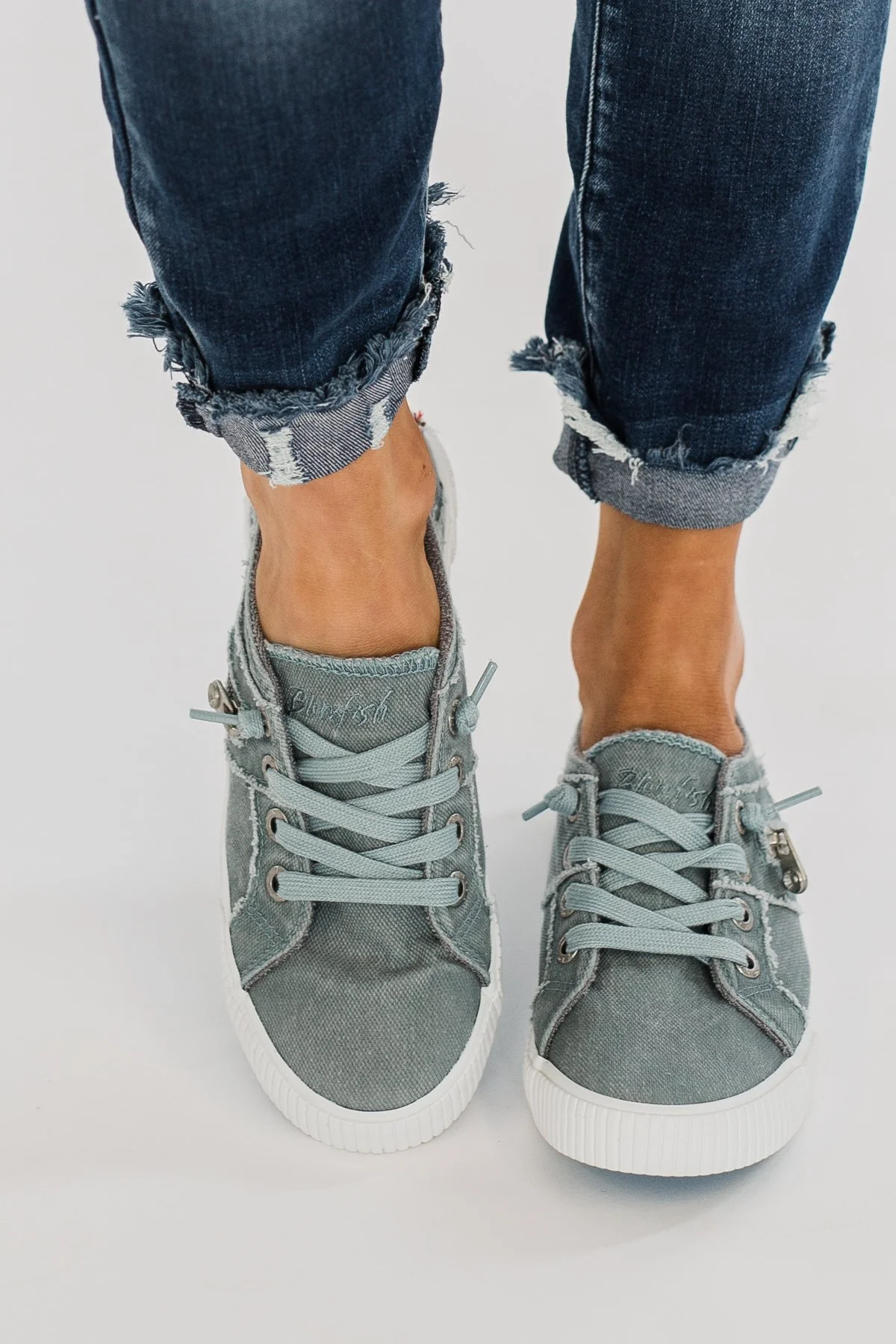 Blowfish Fruit Sneakers- Dusty Blue Smoked - Image 2