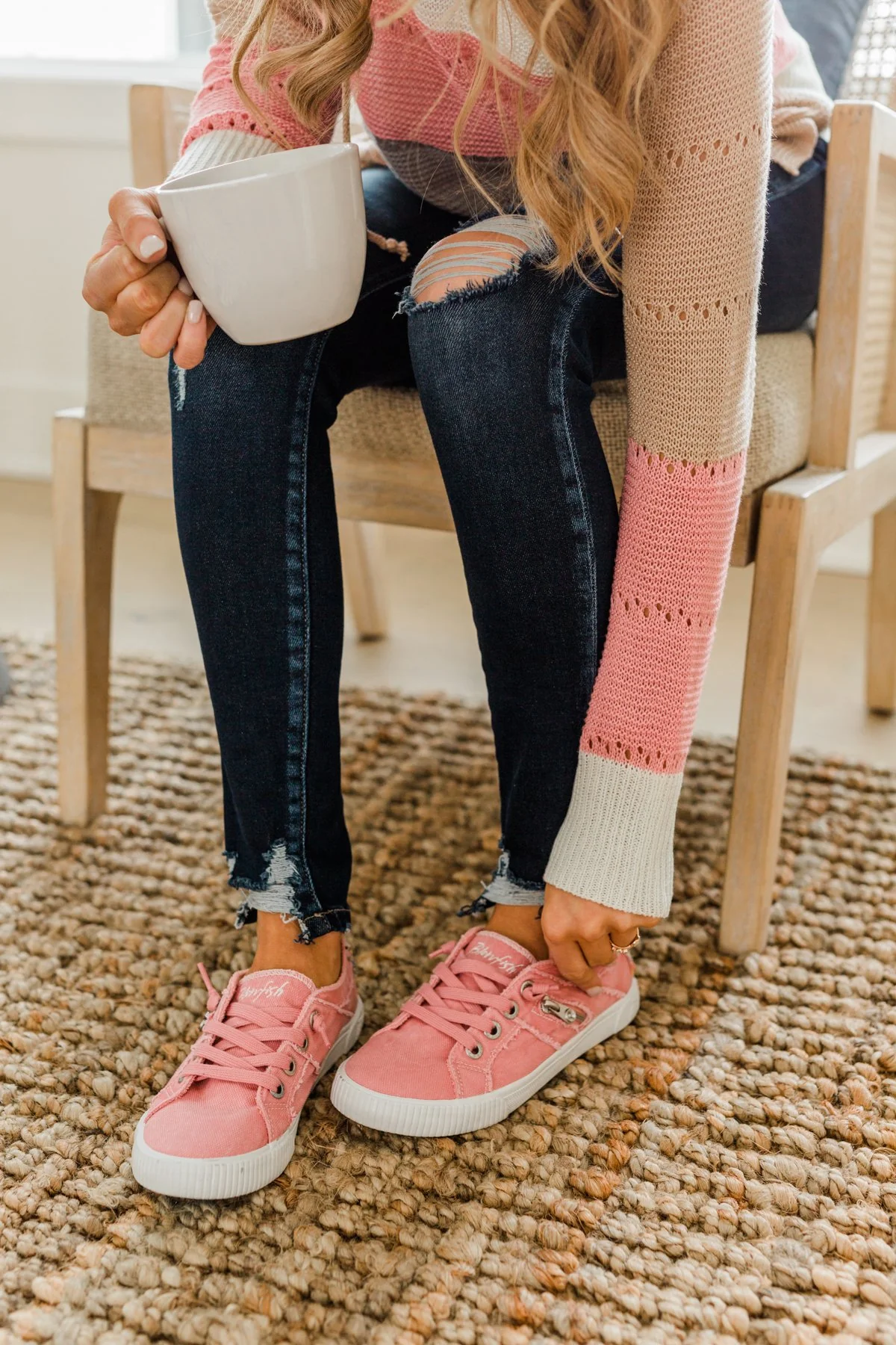 Blowfish Fruit Sneakers- Dusty Pink - Image 4