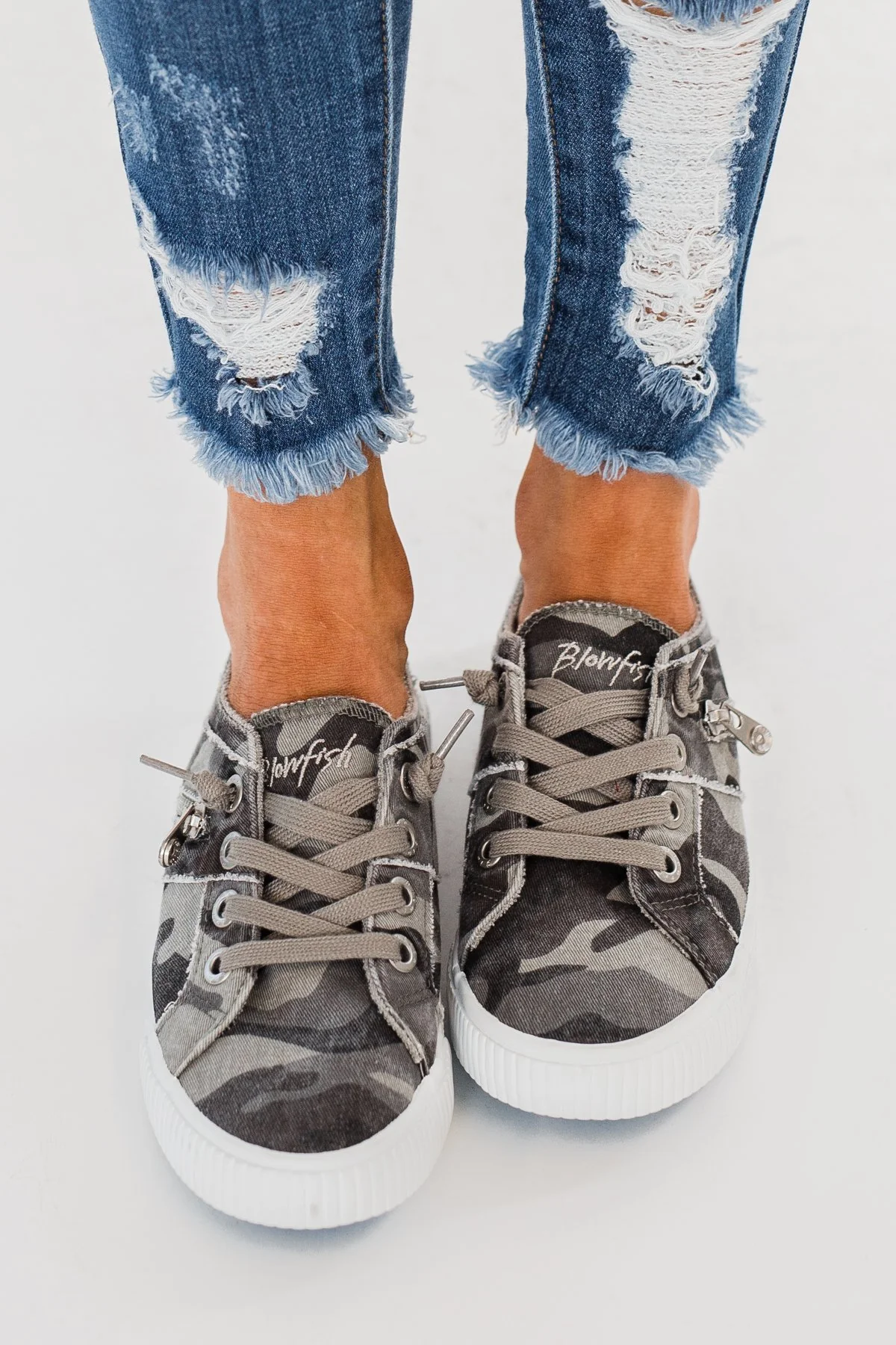 Blowfish Fruit Sneakers- Earth Camo - Image 4
