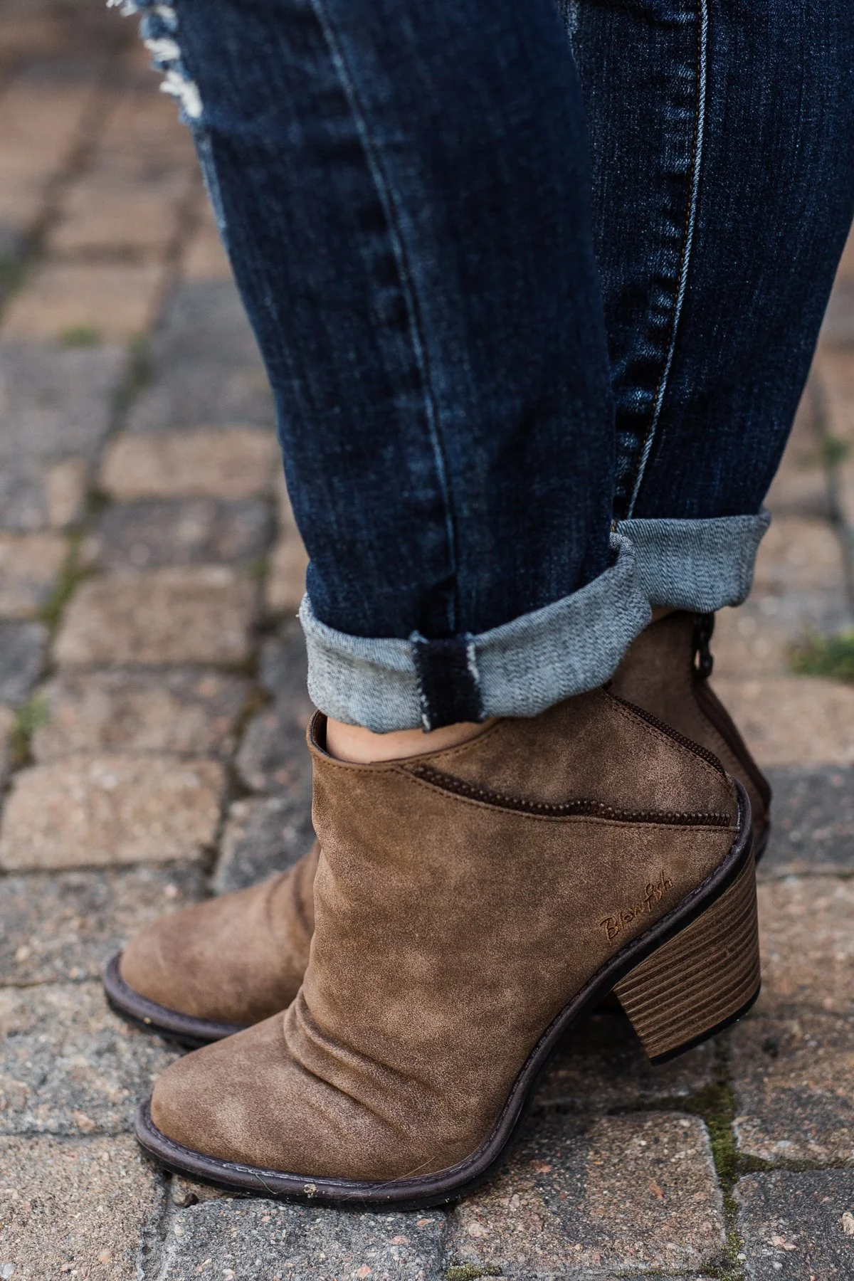 Blowfish Liberty Booties- Taupe - Image 3